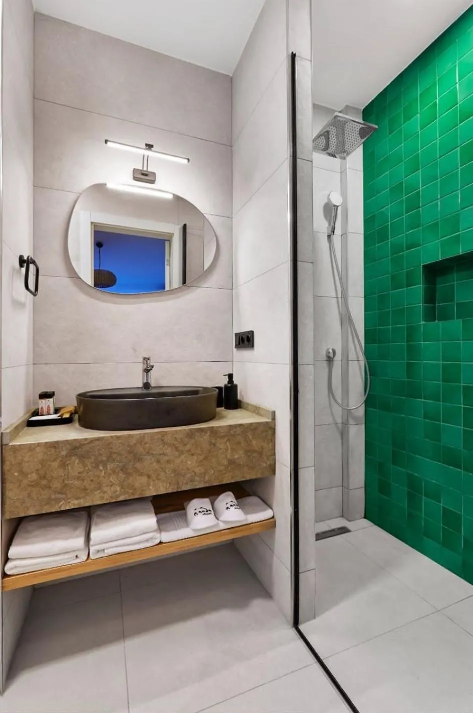 Bathroom in Panda Alacati Hotel