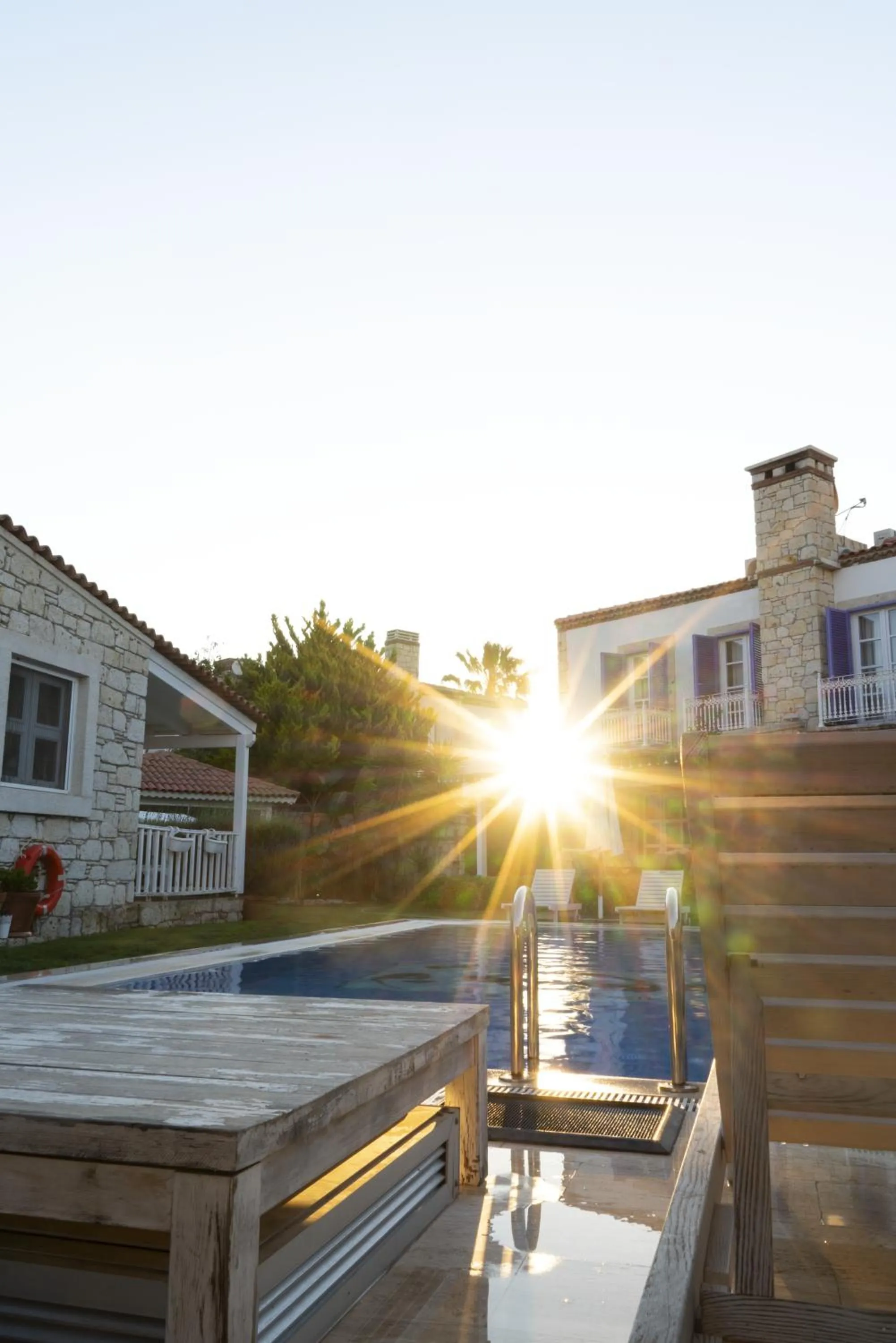 Sunrise in Panda Alacati Hotel