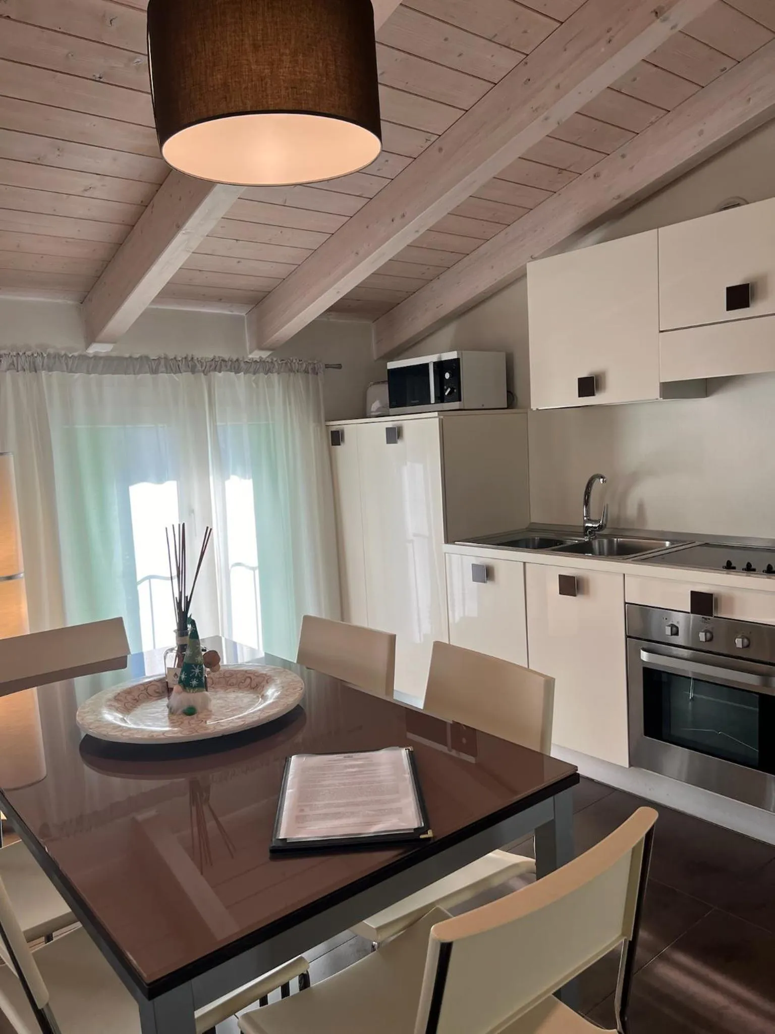 Kitchen or kitchenette in Residence Del Lago