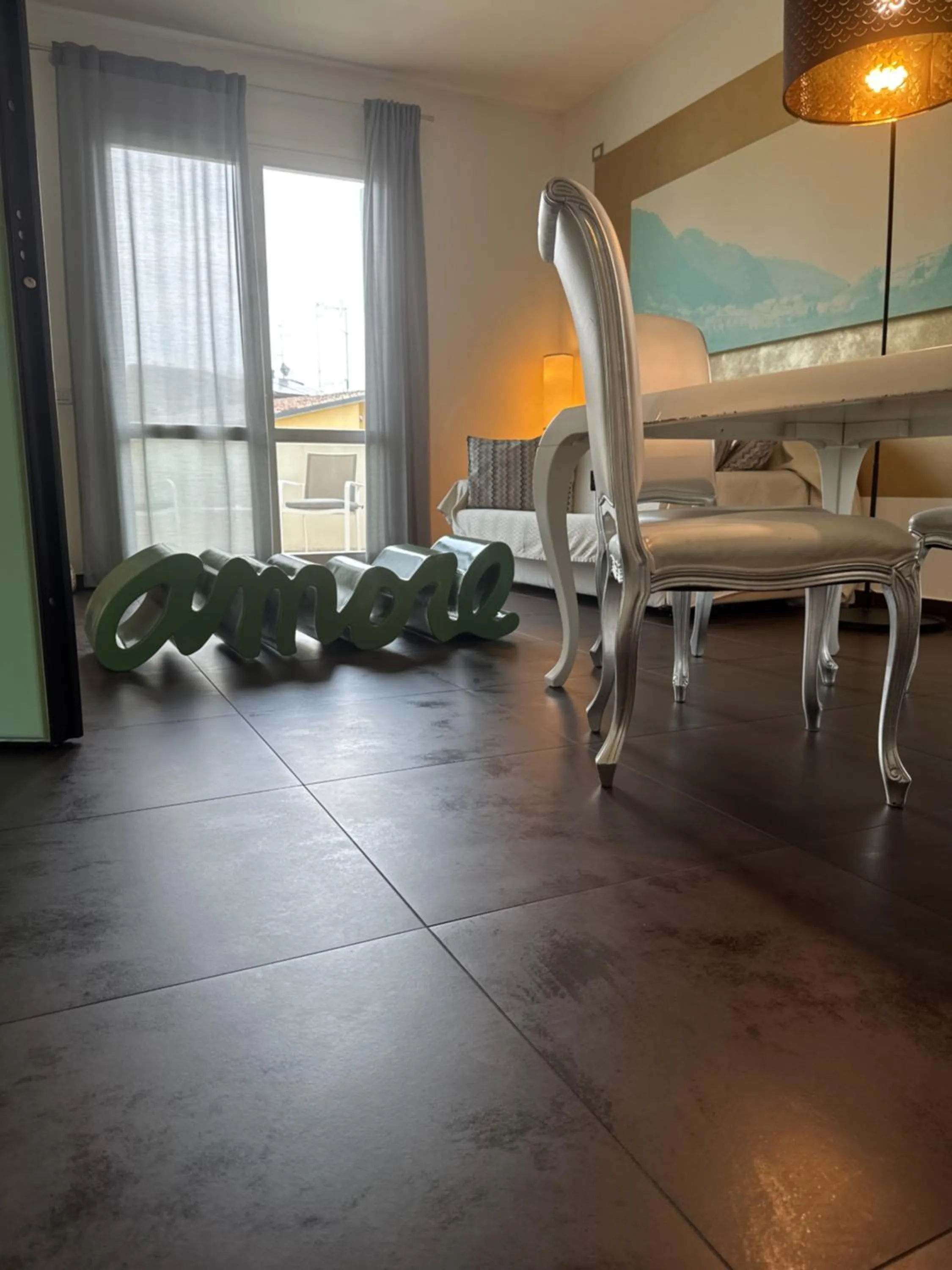 Living room in Residence Del Lago