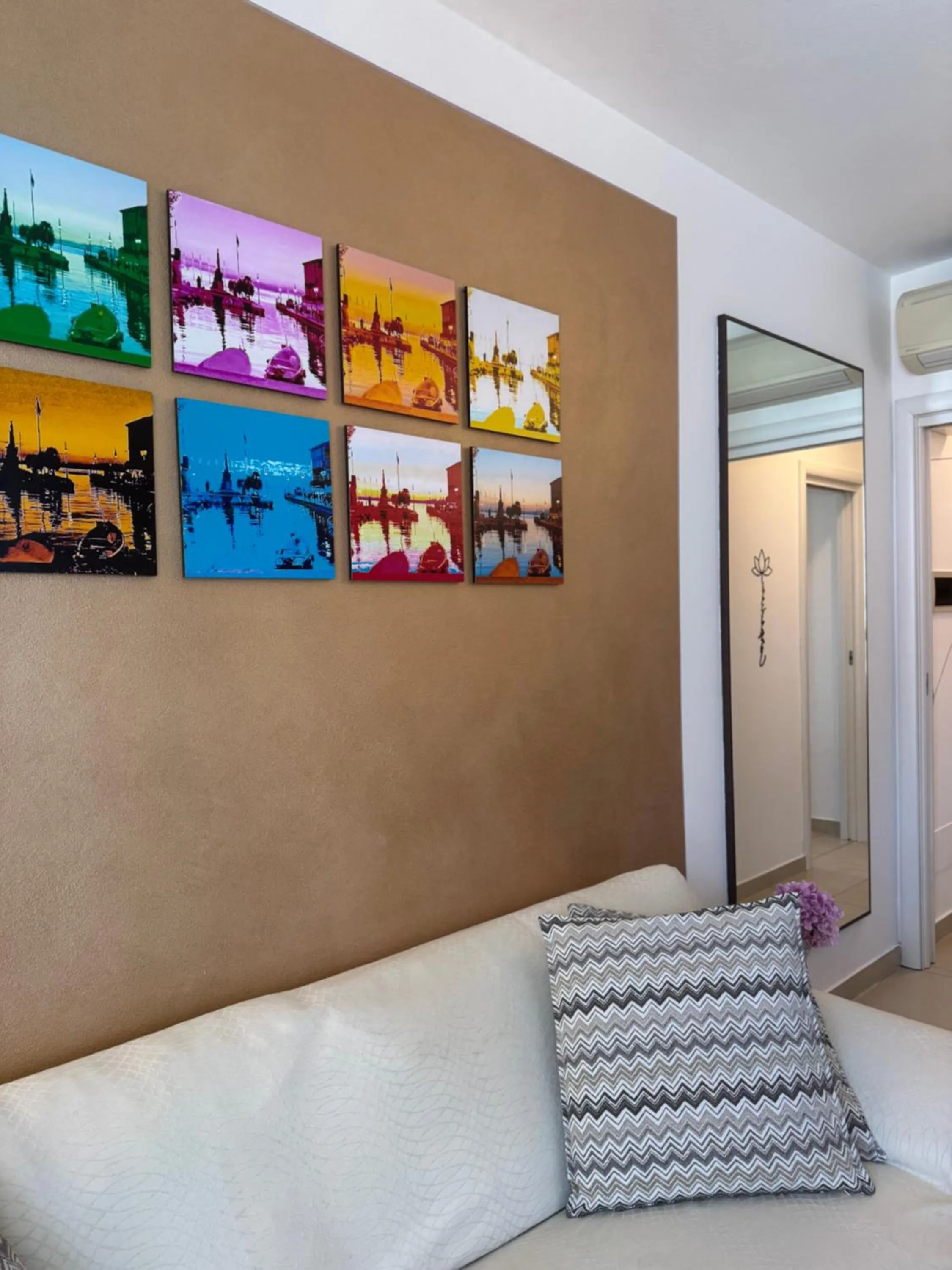 Living room in Residence Del Lago