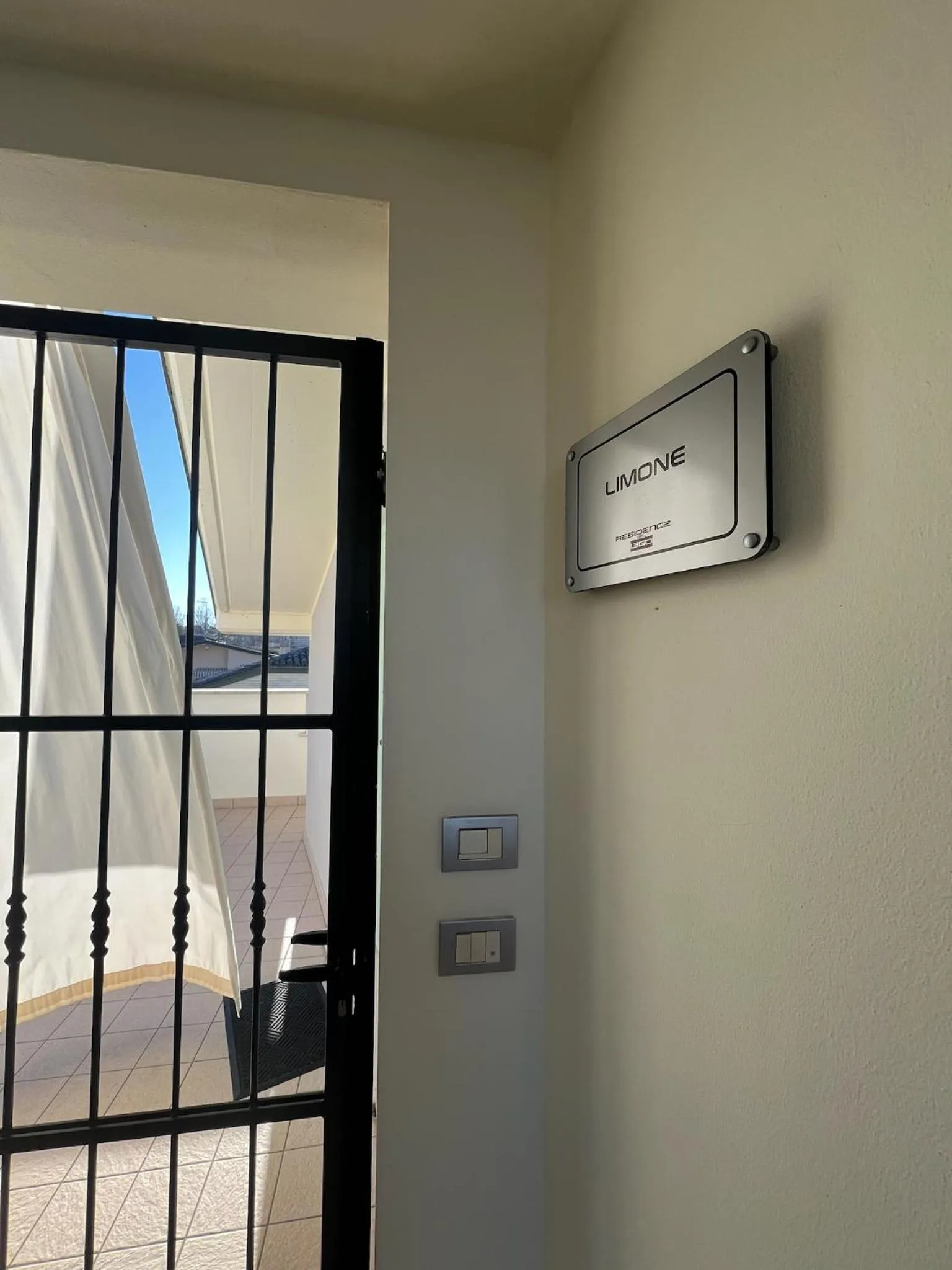 Balcony/Terrace in Residence Del Lago