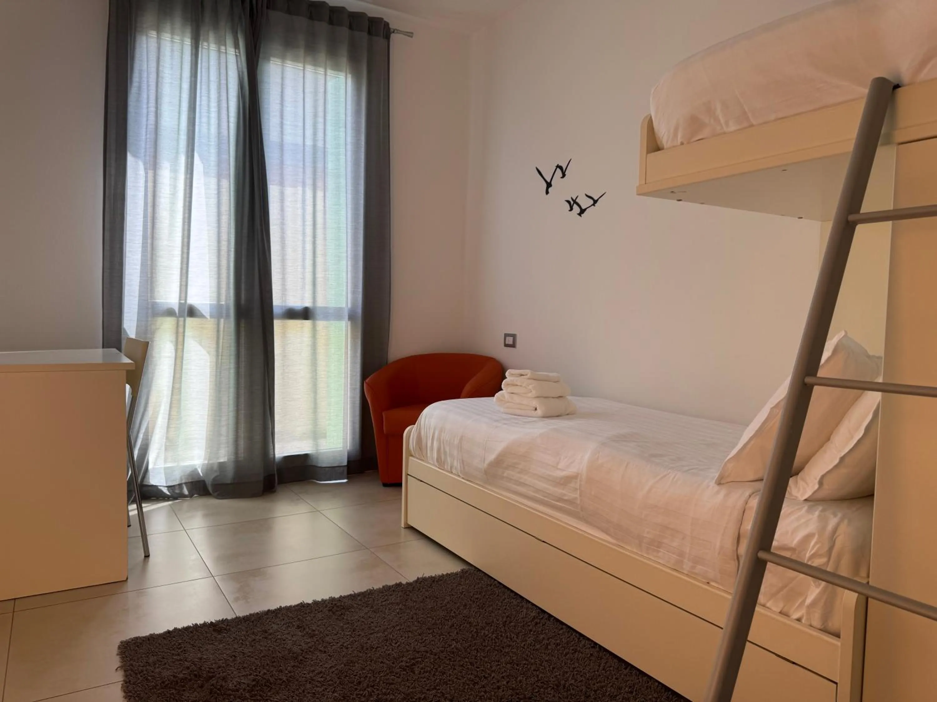 Bedroom, Bed in Residence Del Lago