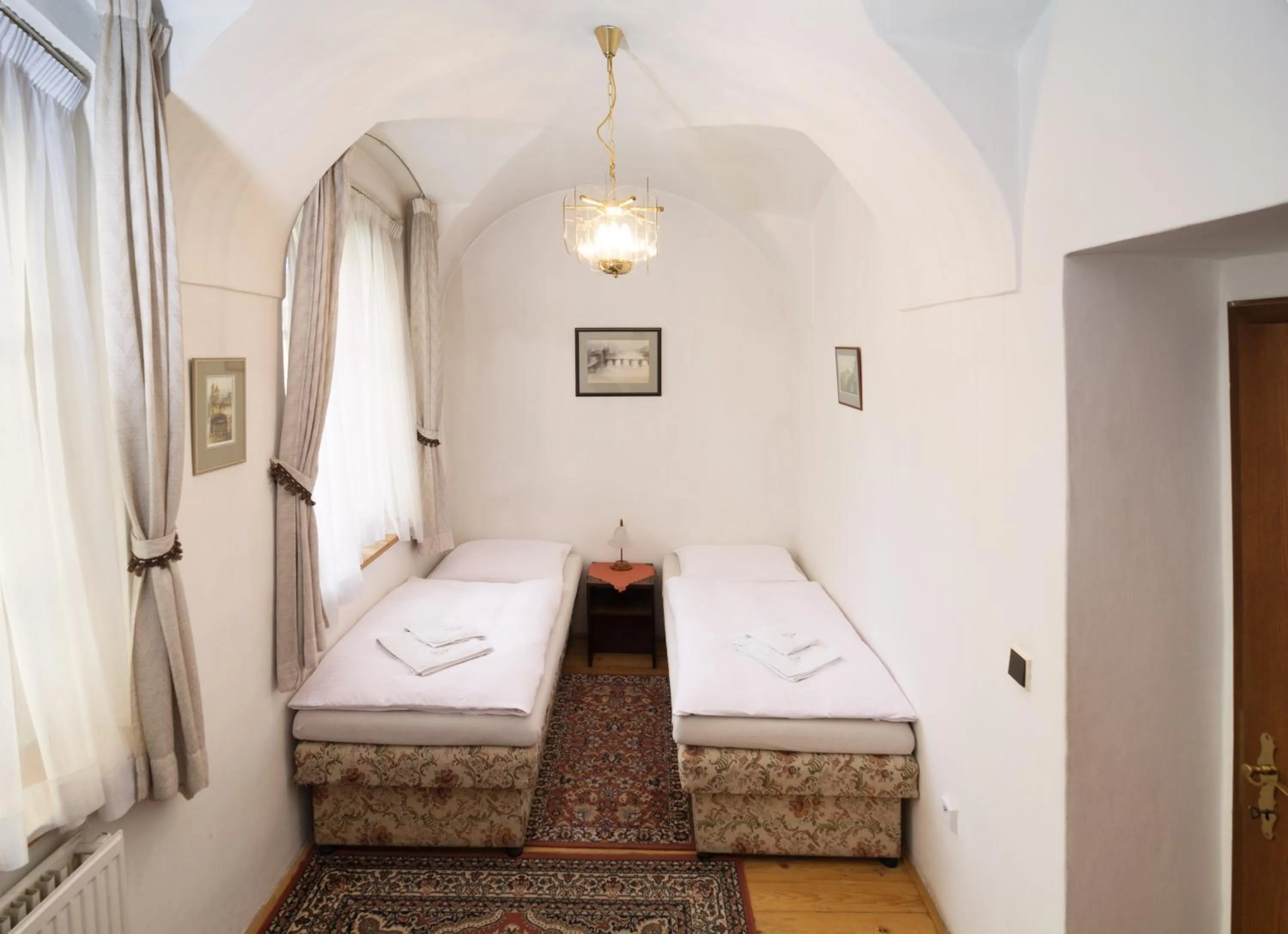 Bed in Pension Dientzenhofer