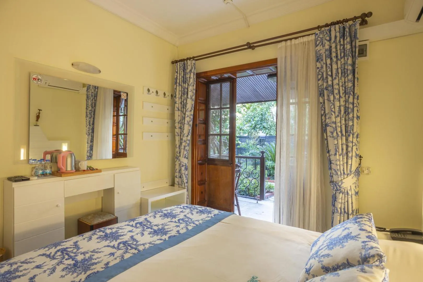 Bed in Hotel Villa Daffodil