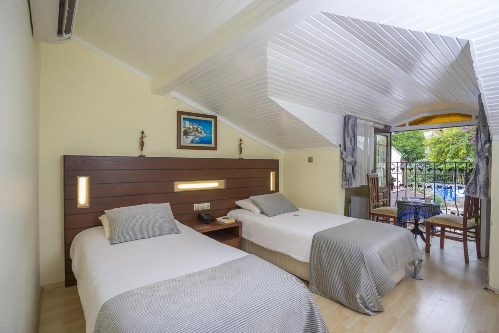 Bed in Hotel Villa Daffodil