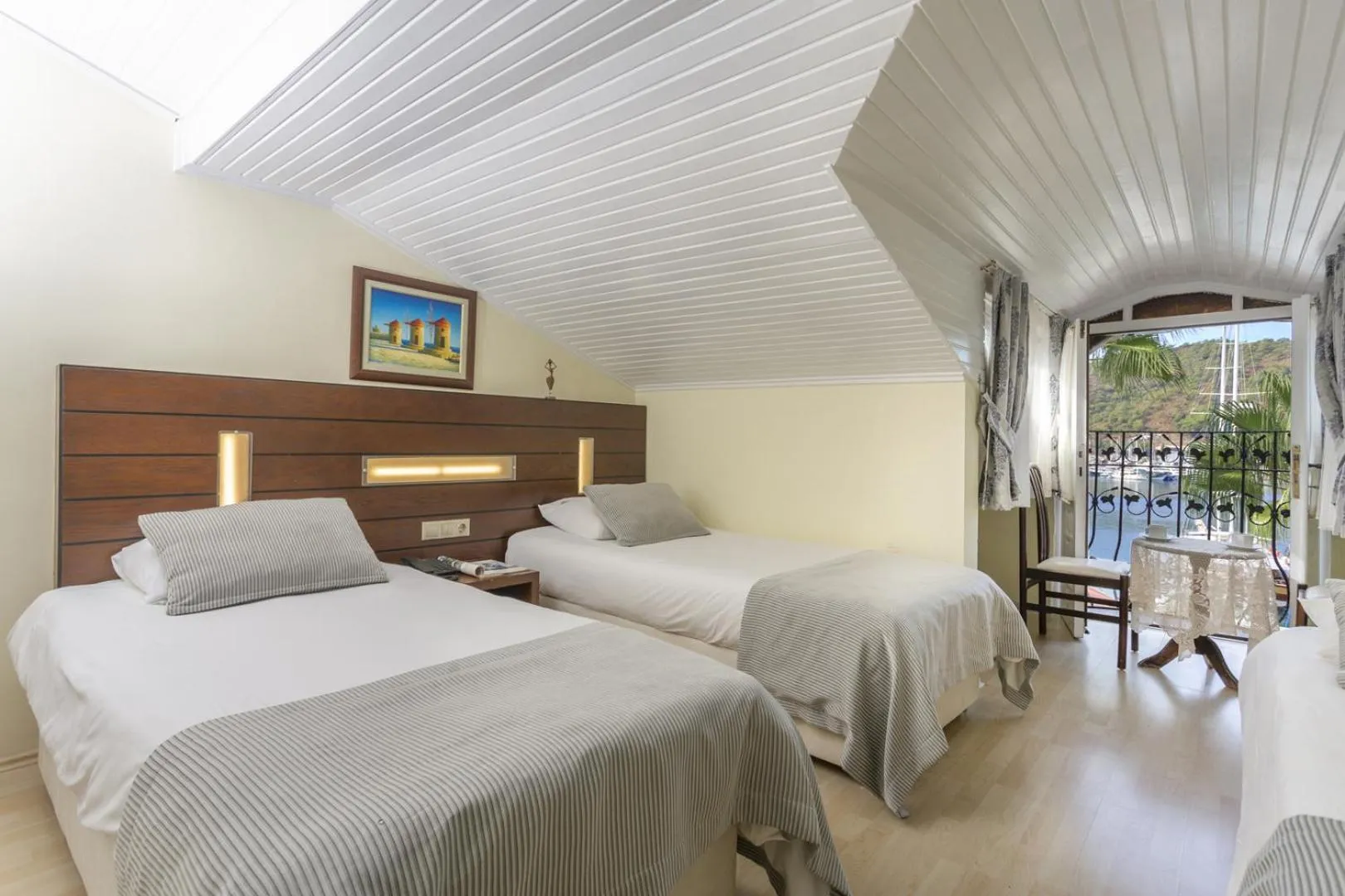 Bed in Hotel Villa Daffodil