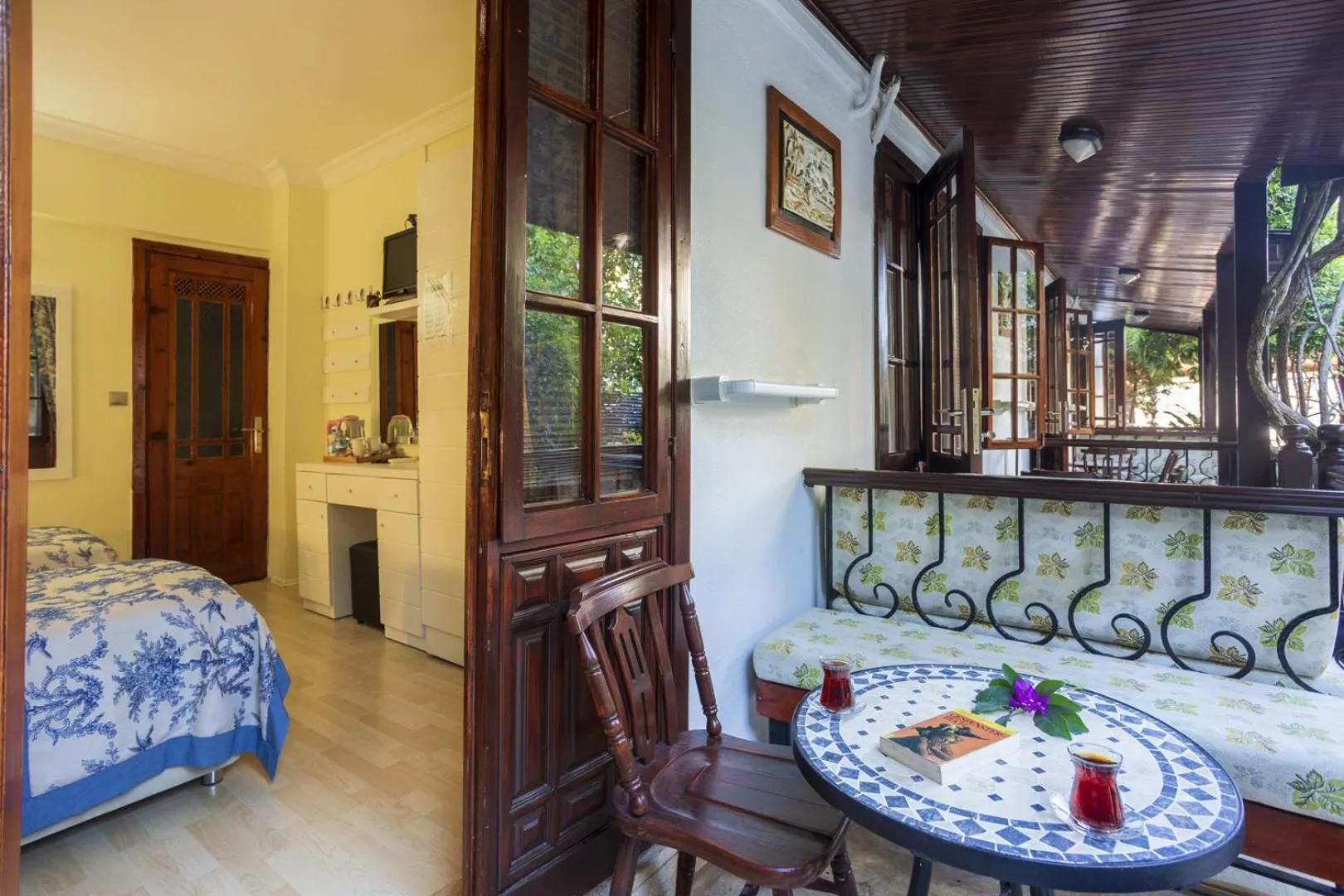 Bed in Hotel Villa Daffodil