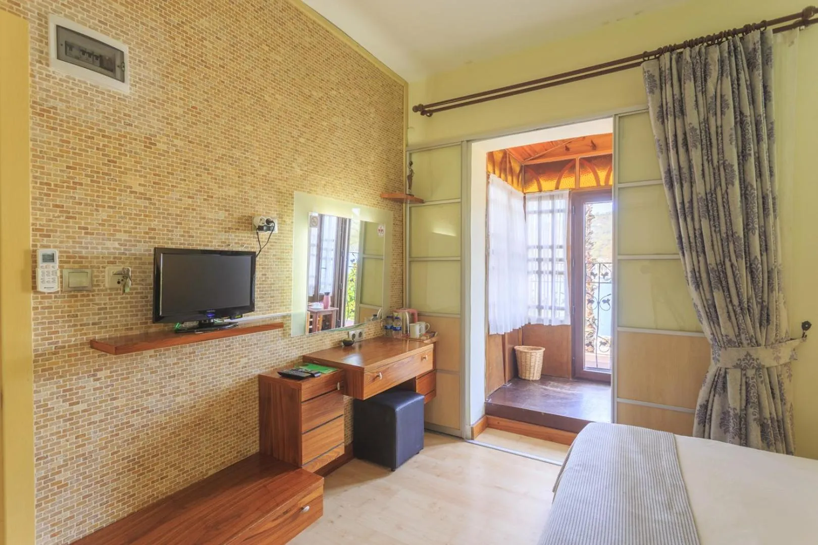 Bed in Hotel Villa Daffodil