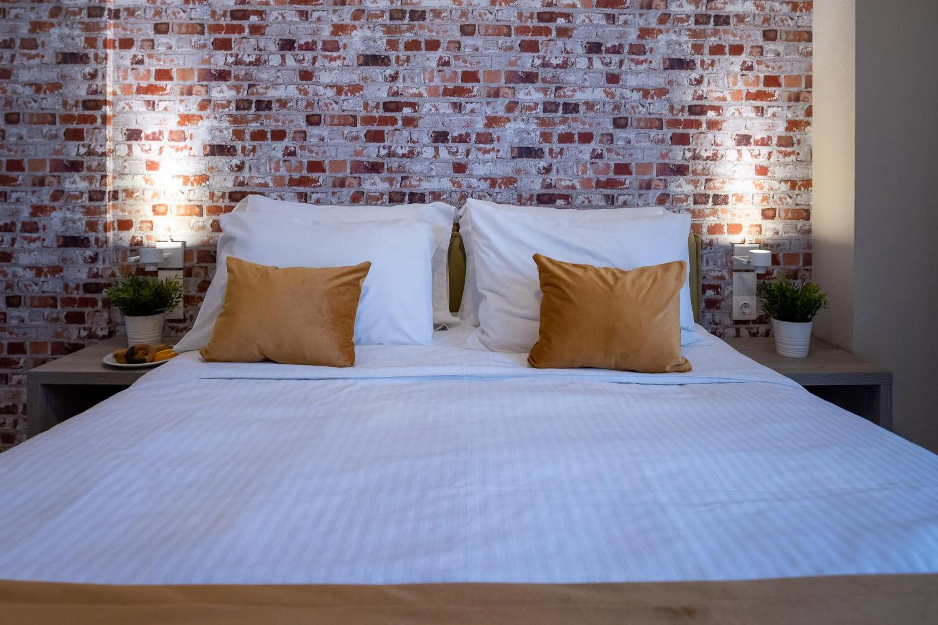 Bed in Nantin Hotel Ioannina