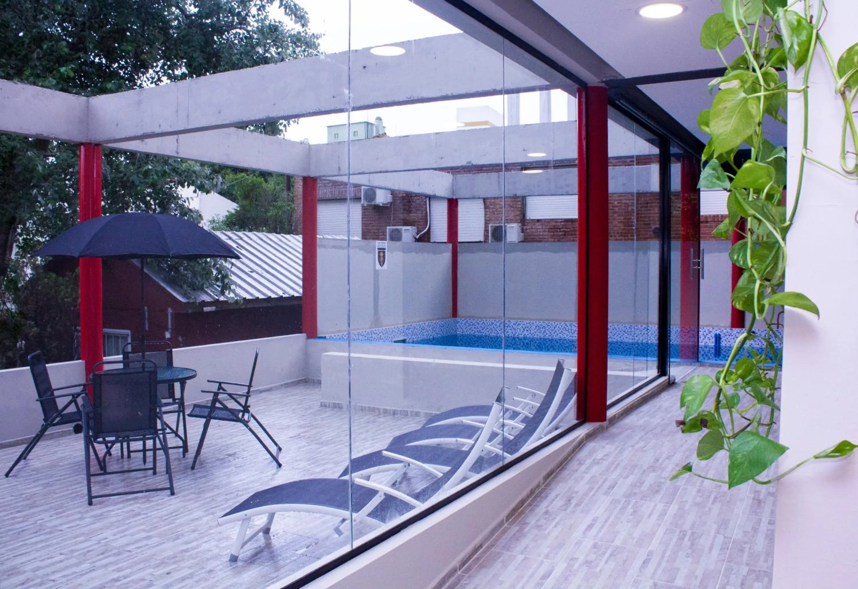 Swimming pool in San Remo Viking Hotel