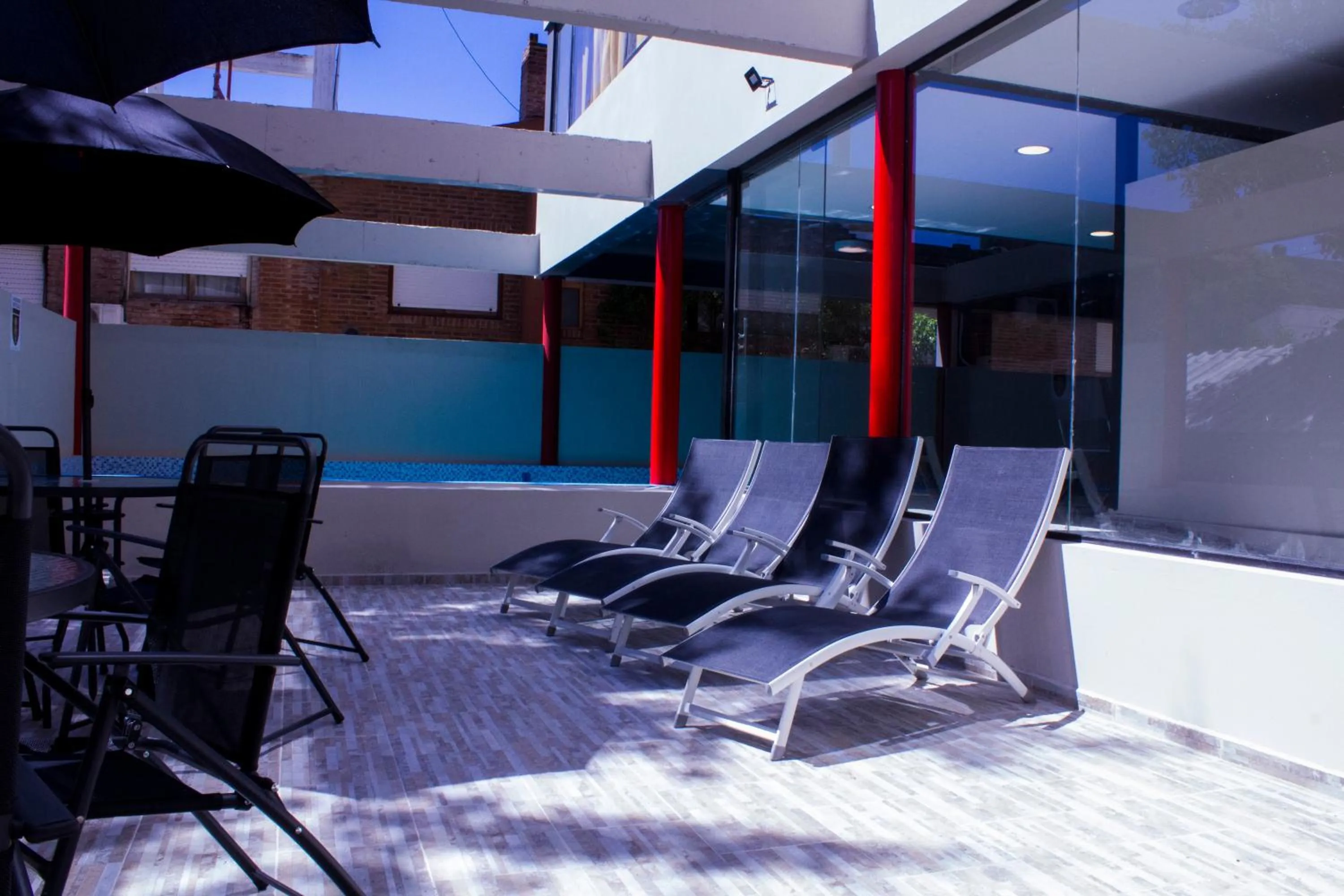 Swimming pool in San Remo Viking Hotel