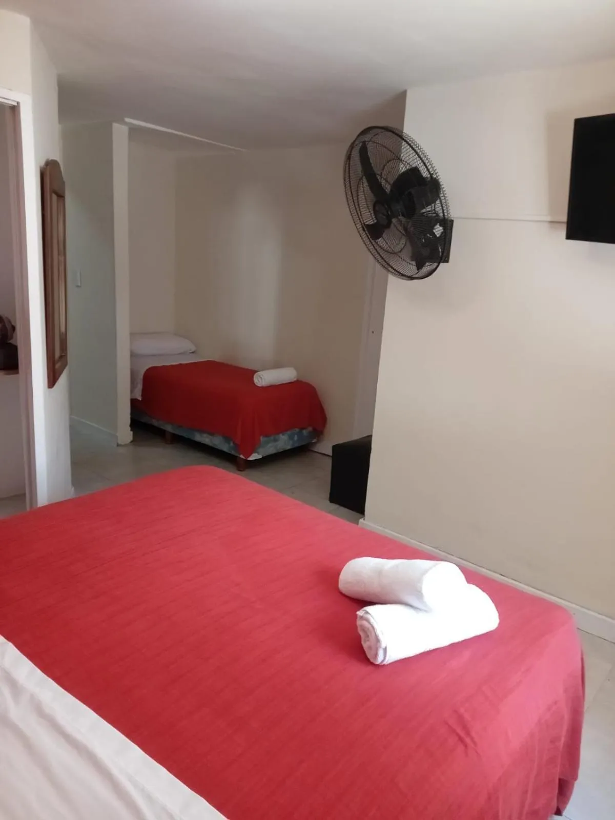 Bed in San Remo Viking Hotel