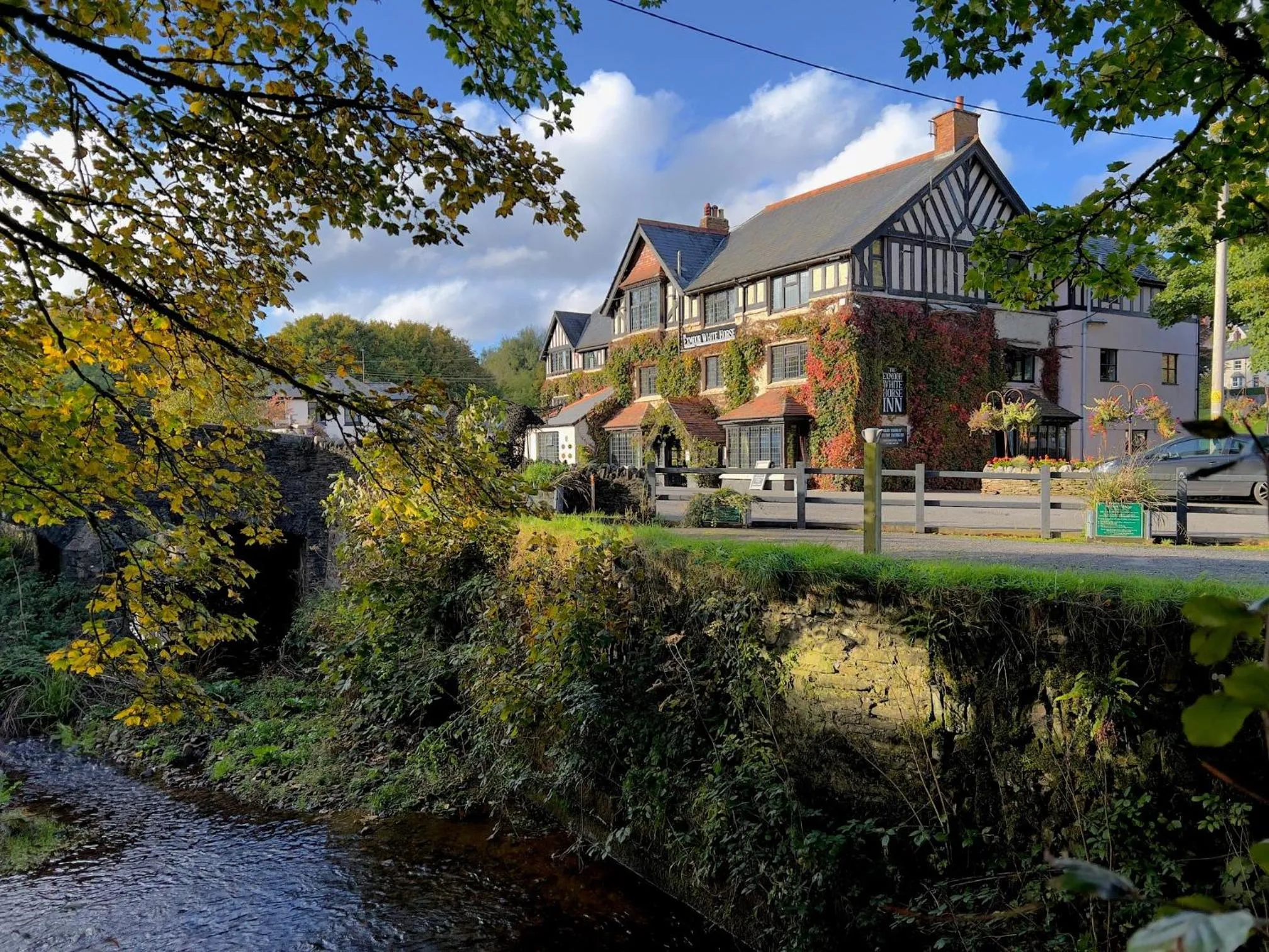 Property building in Exmoor White Horse Inn