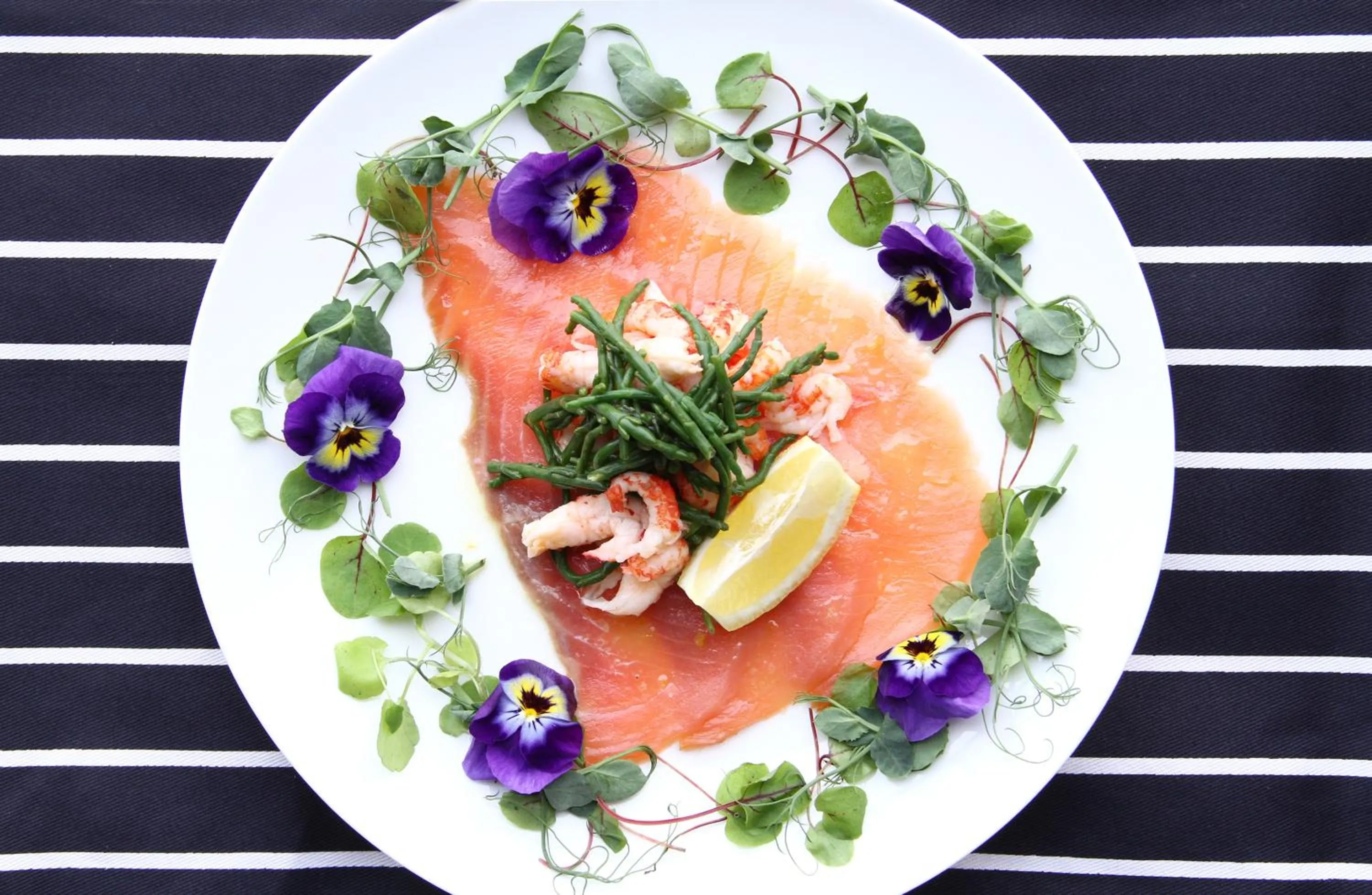 Food close-up in Exmoor White Horse Inn