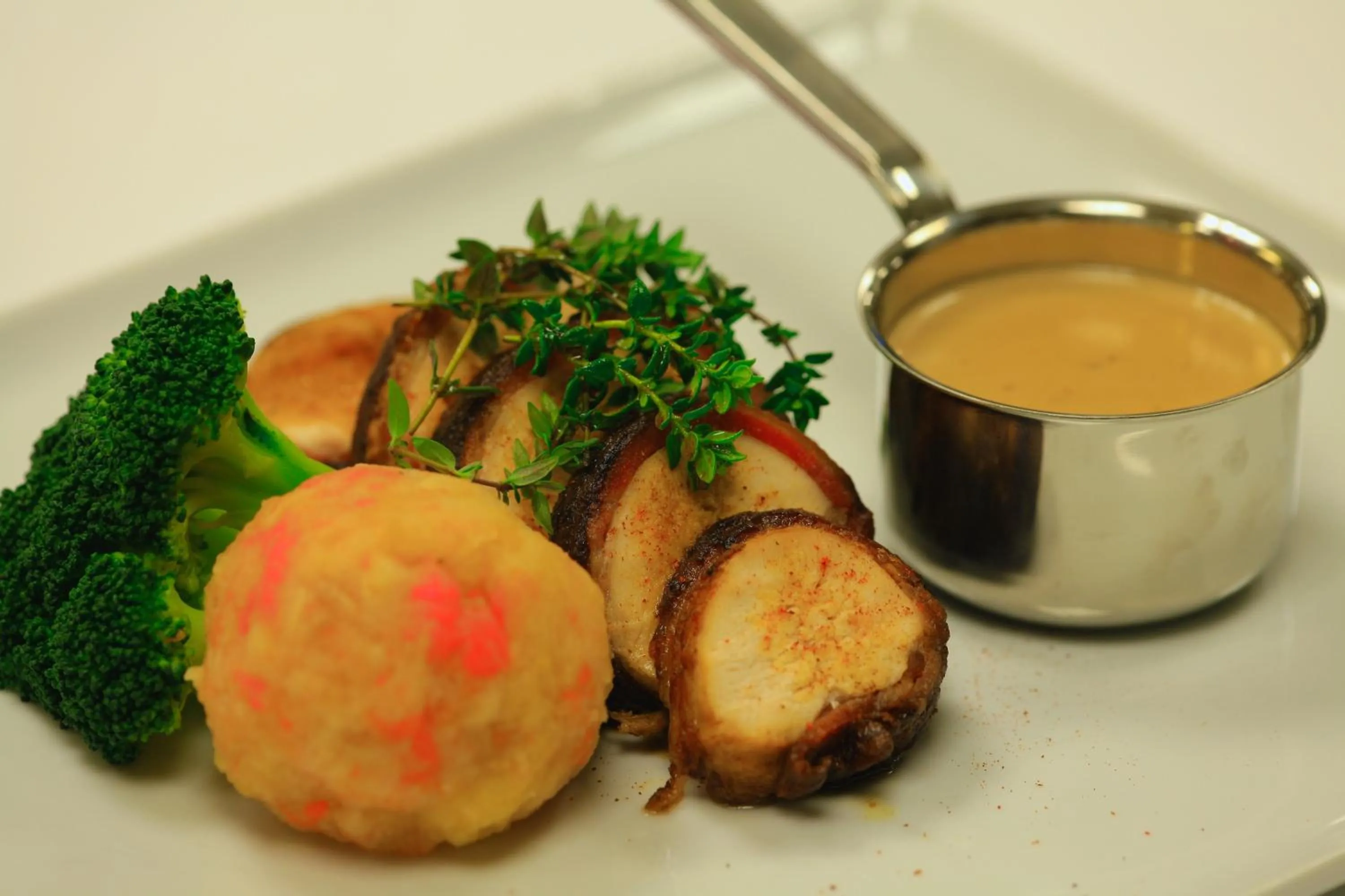 Food in Exmoor White Horse Inn