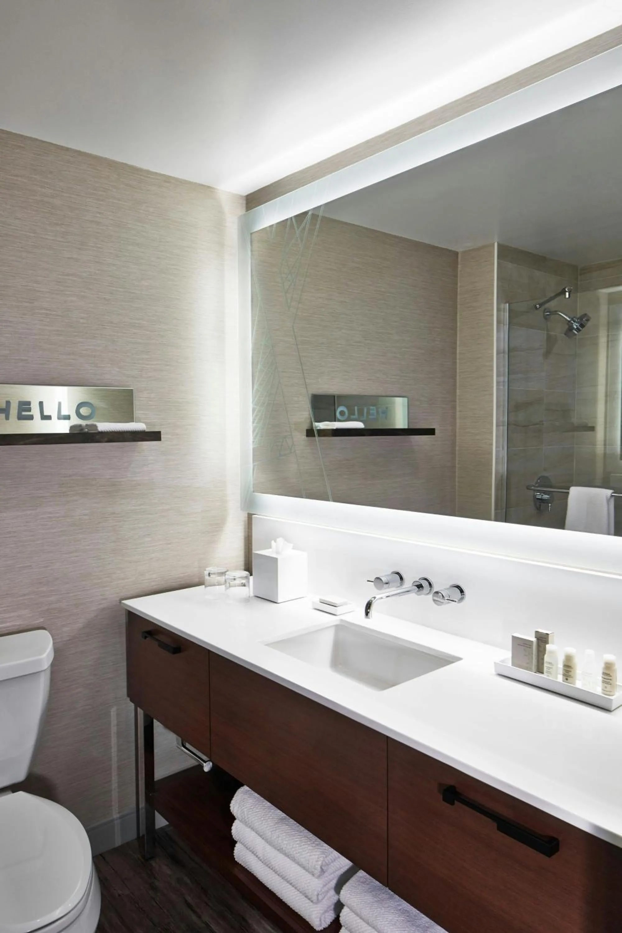 Bathroom in The Del Monte Lodge Renaissance Rochester Hotel & Spa