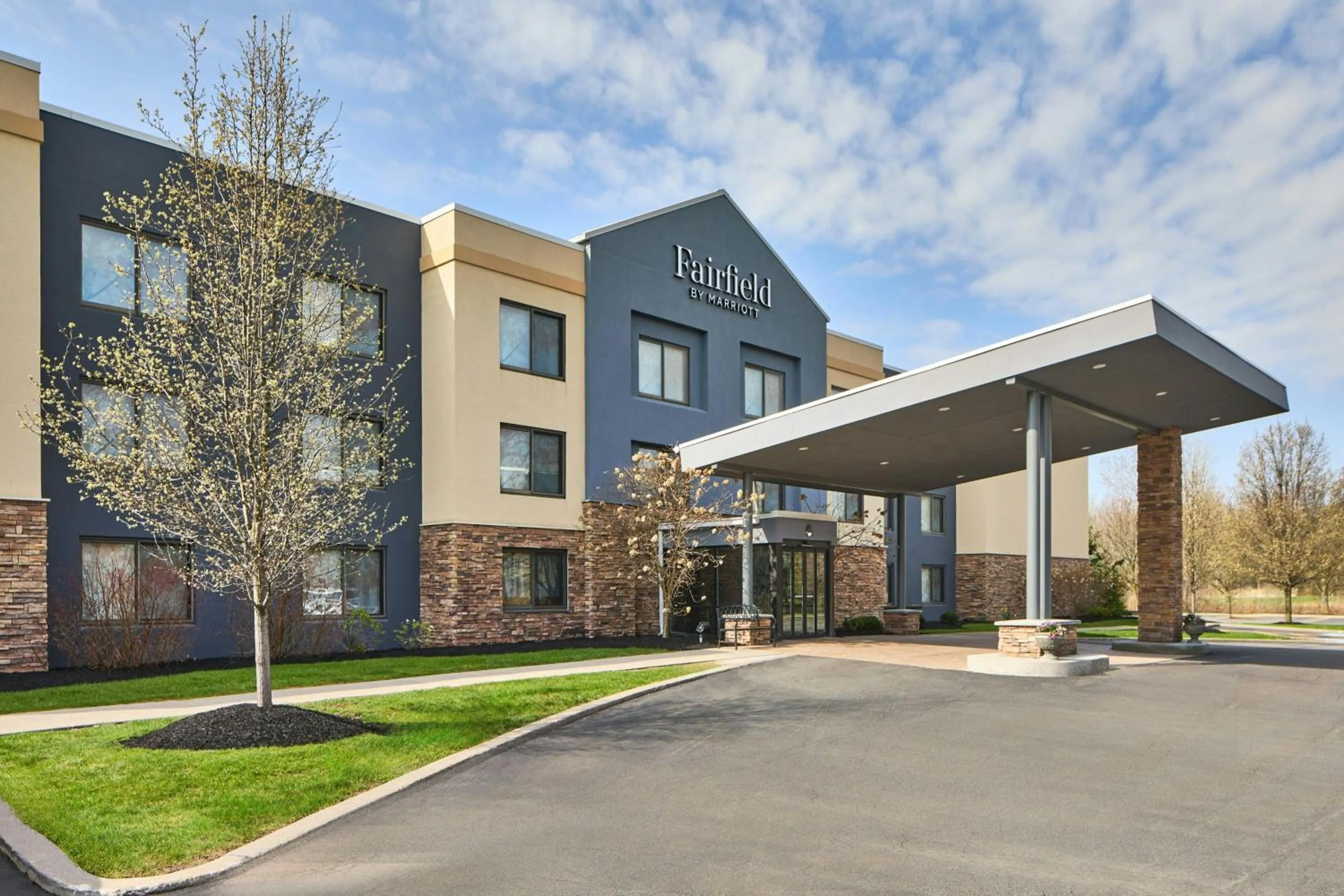 Property building in Fairfield Inn by Marriott Rochester East