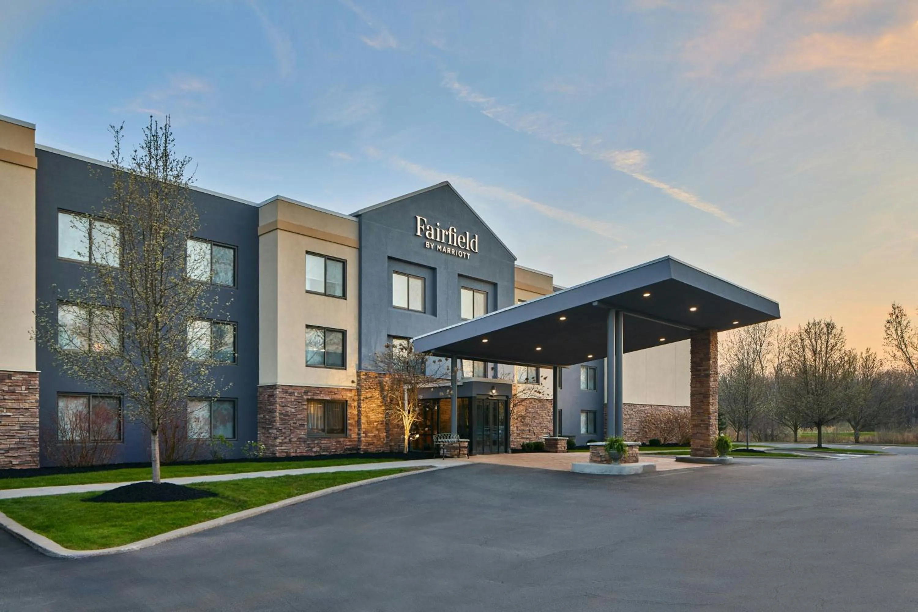 Property building in Fairfield Inn by Marriott Rochester East