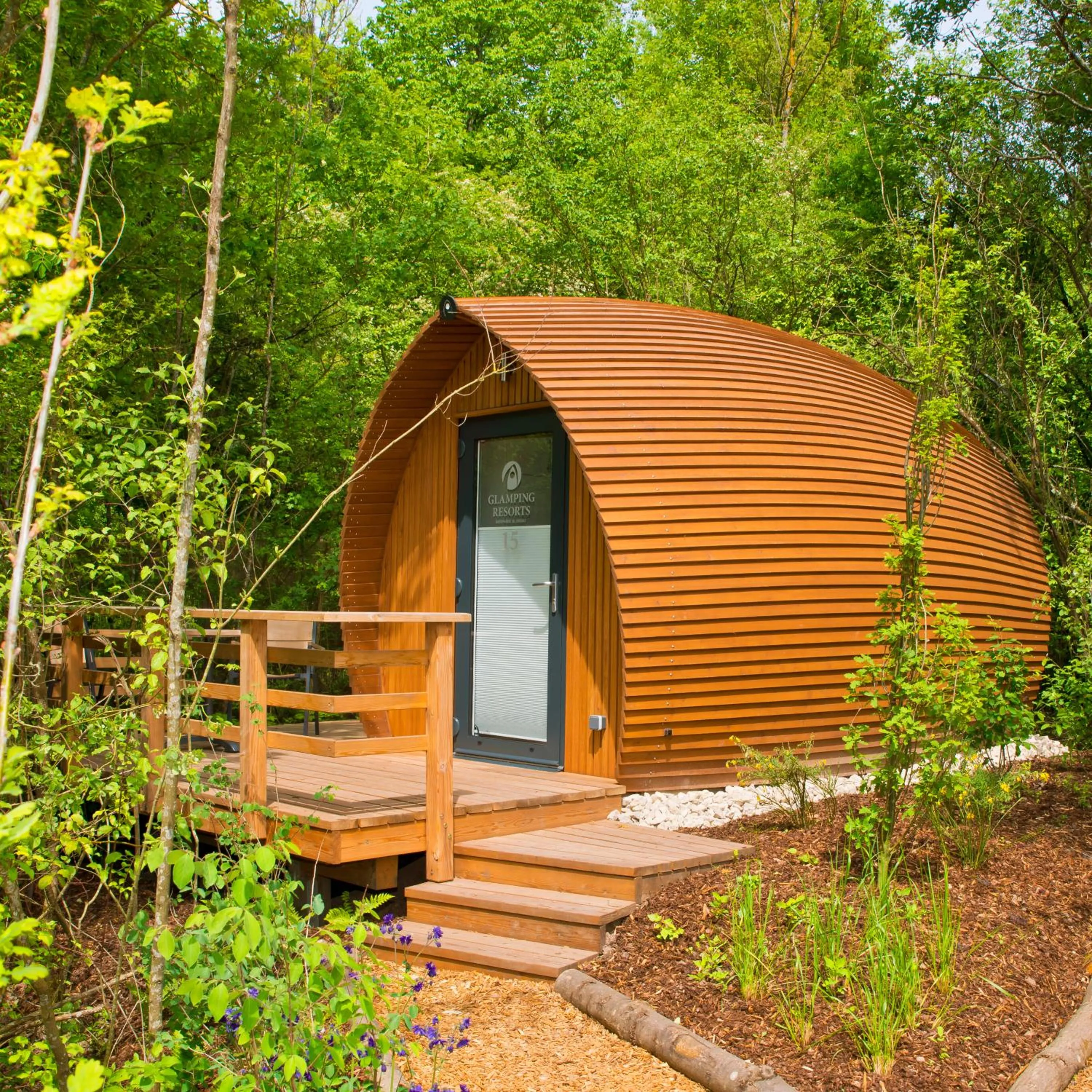 Property building in Glamping Resort Biosphäre Bliesgau