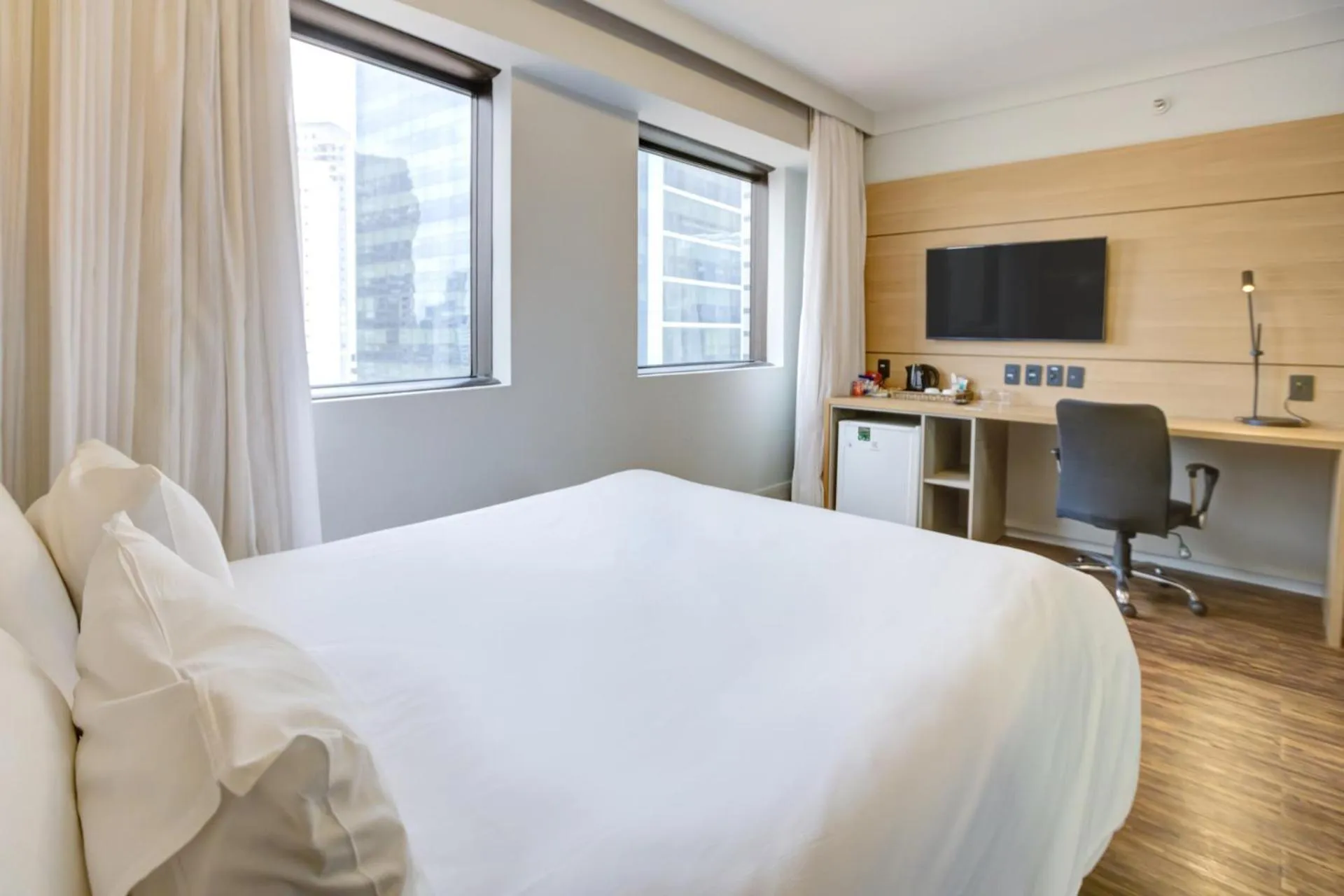 Bedroom, Bed in Quality Faria Lima