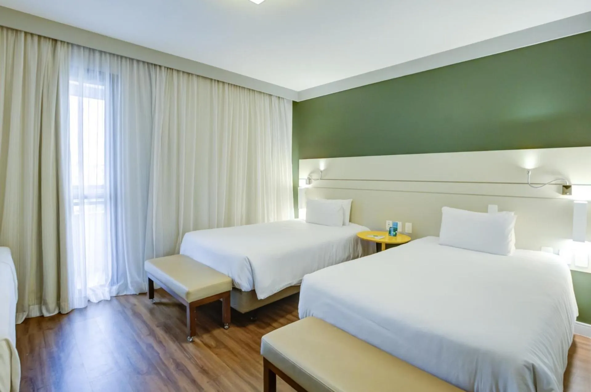 Bedroom, Bed in Quality Faria Lima