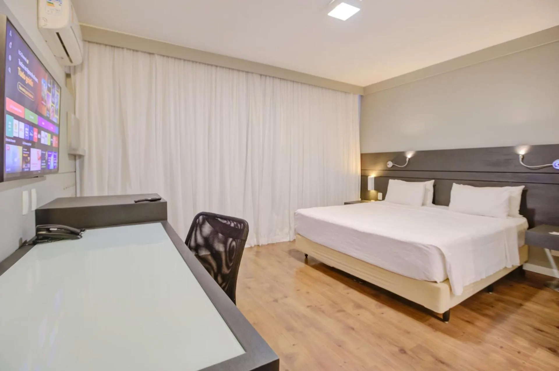 Bedroom, Bed in Quality Faria Lima