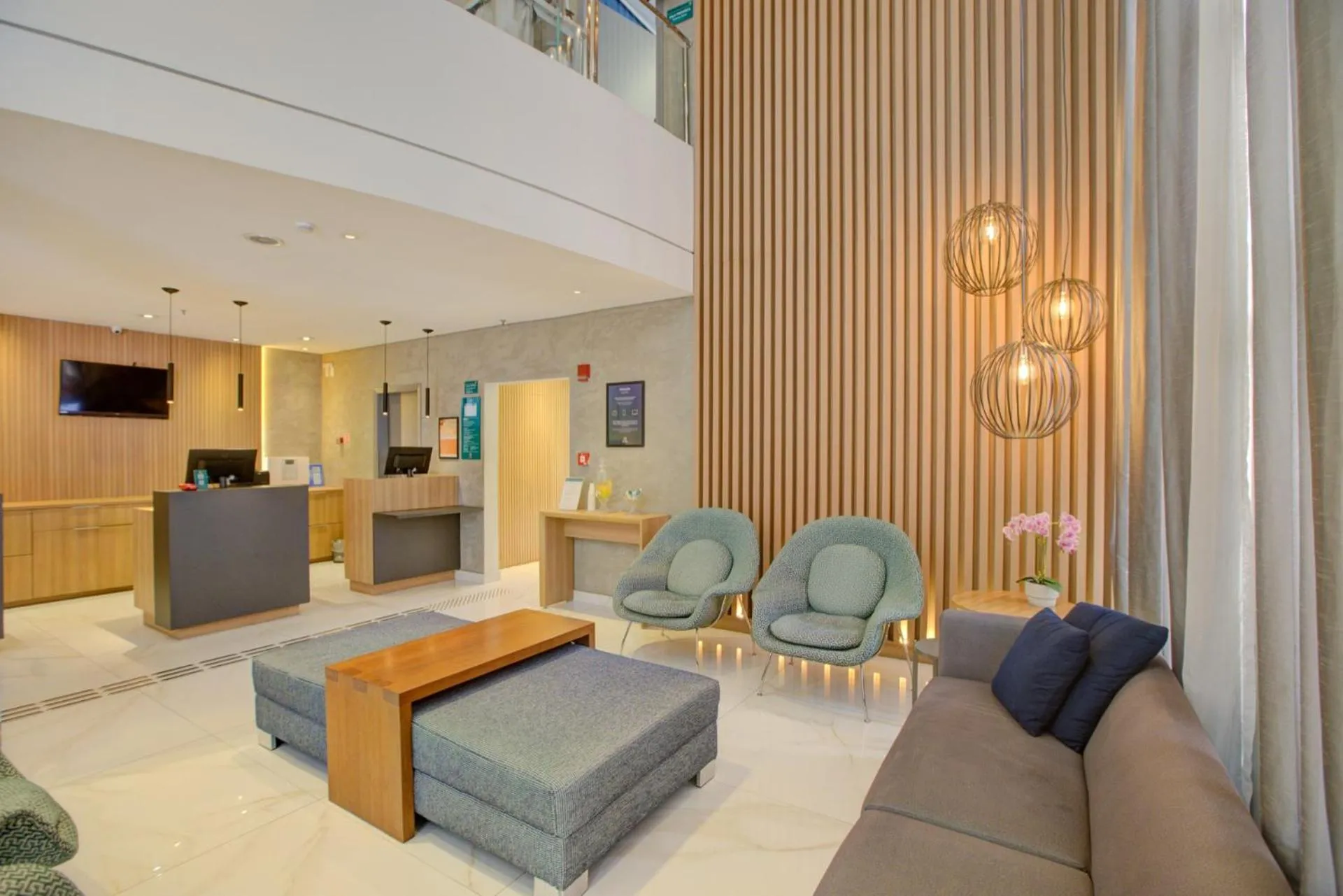 Lobby or reception in Quality Faria Lima