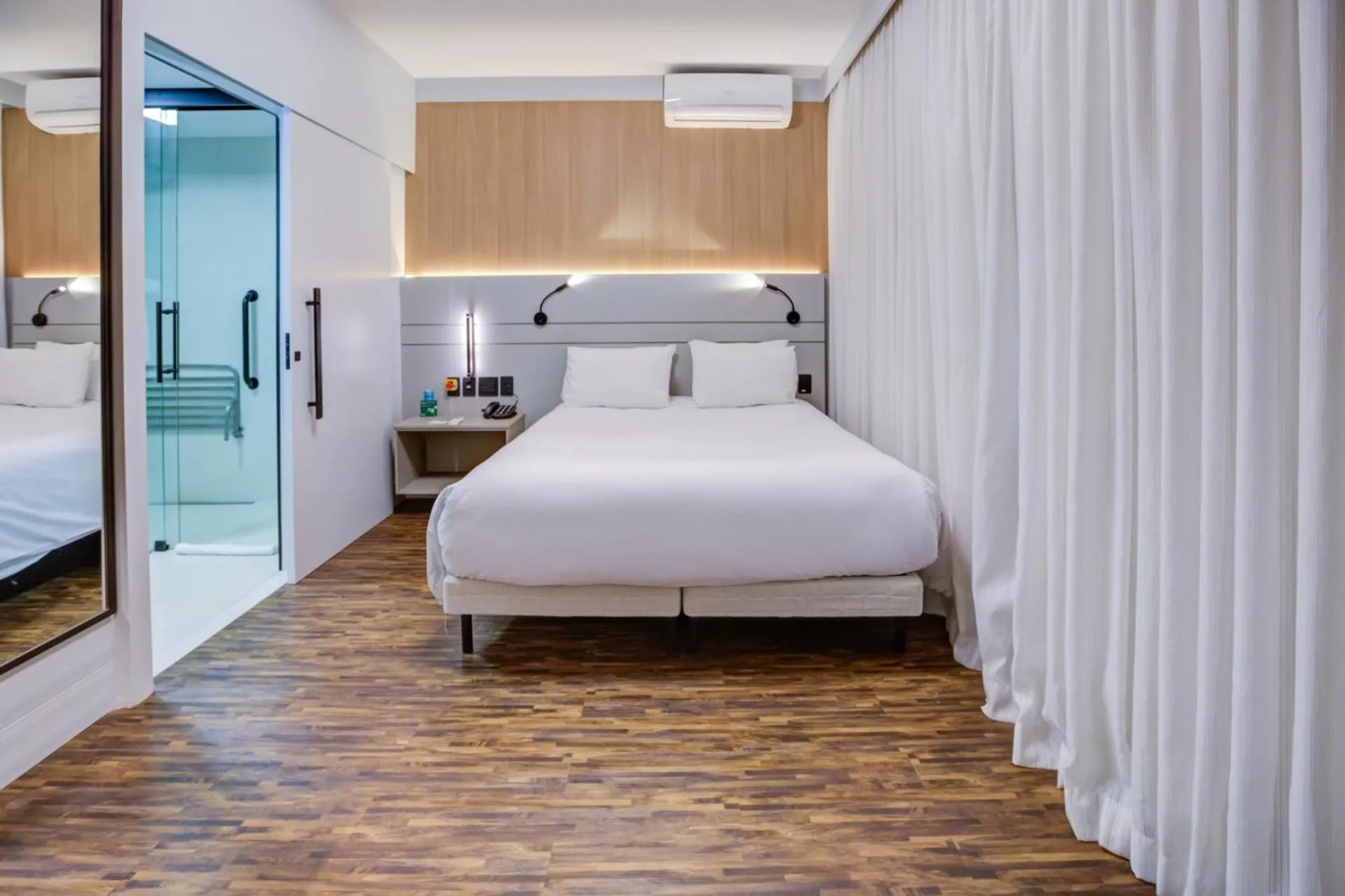 Bedroom, Bed in Quality Faria Lima