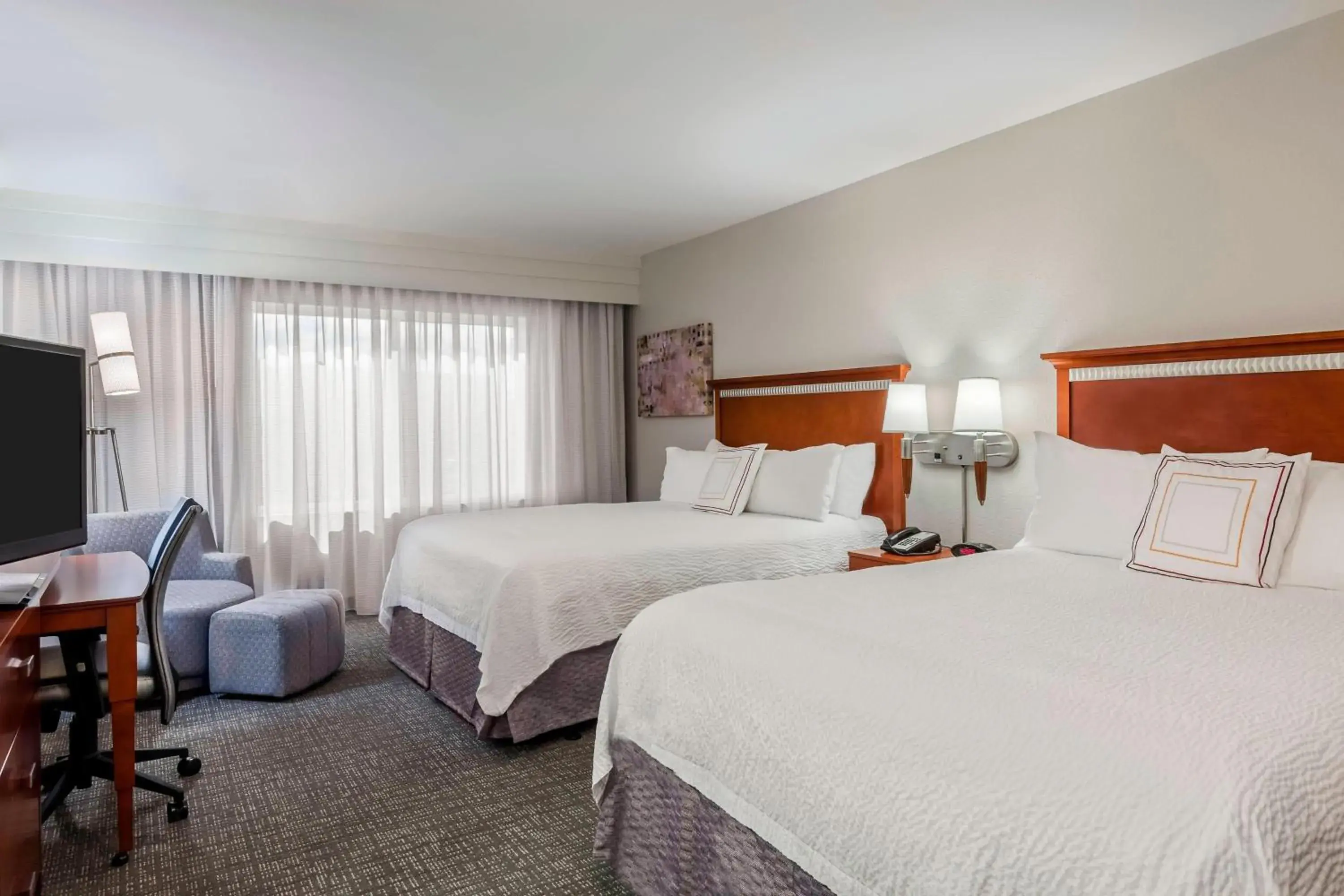 Queen Room with Two Queen Beds in Courtyard Fort Myers at I-75 and Gulf Coast Town Center Queen Room with Two Queen Beds in Courtyard Fort Myers at I-75 and Gulf Coast Town Center