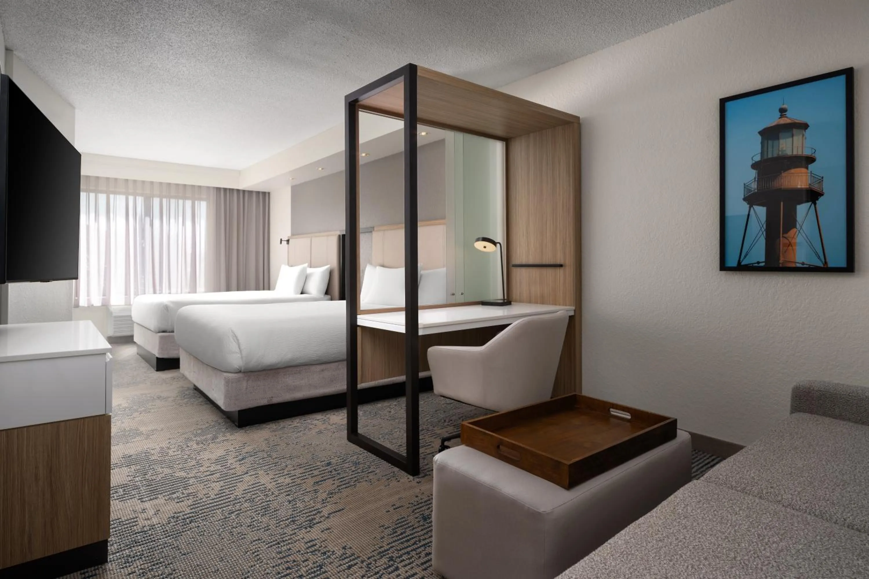 Bedroom, Bed in SpringHill Suites Fort Myers Airport