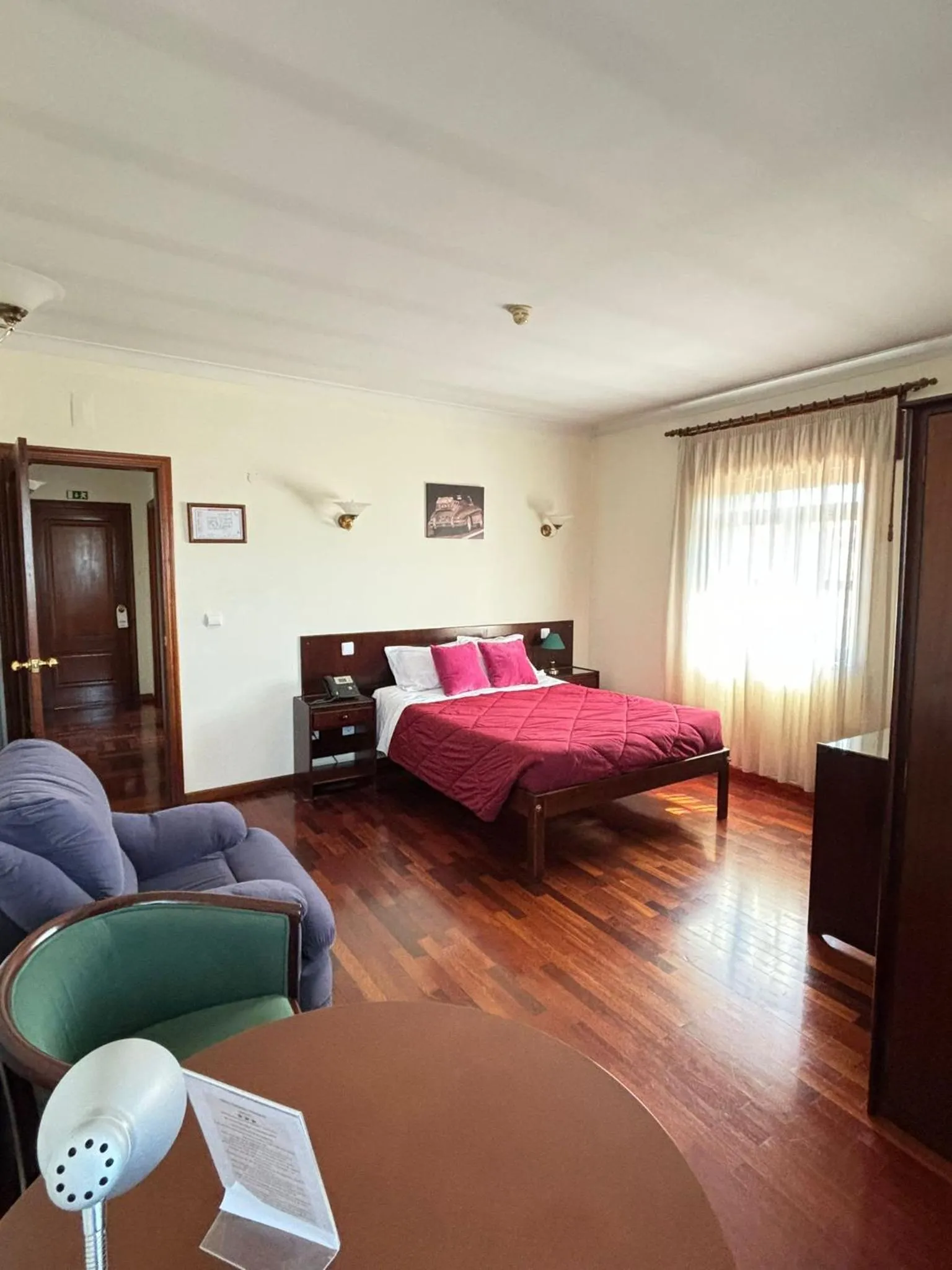 Bed in Hotel Trindade Coelho