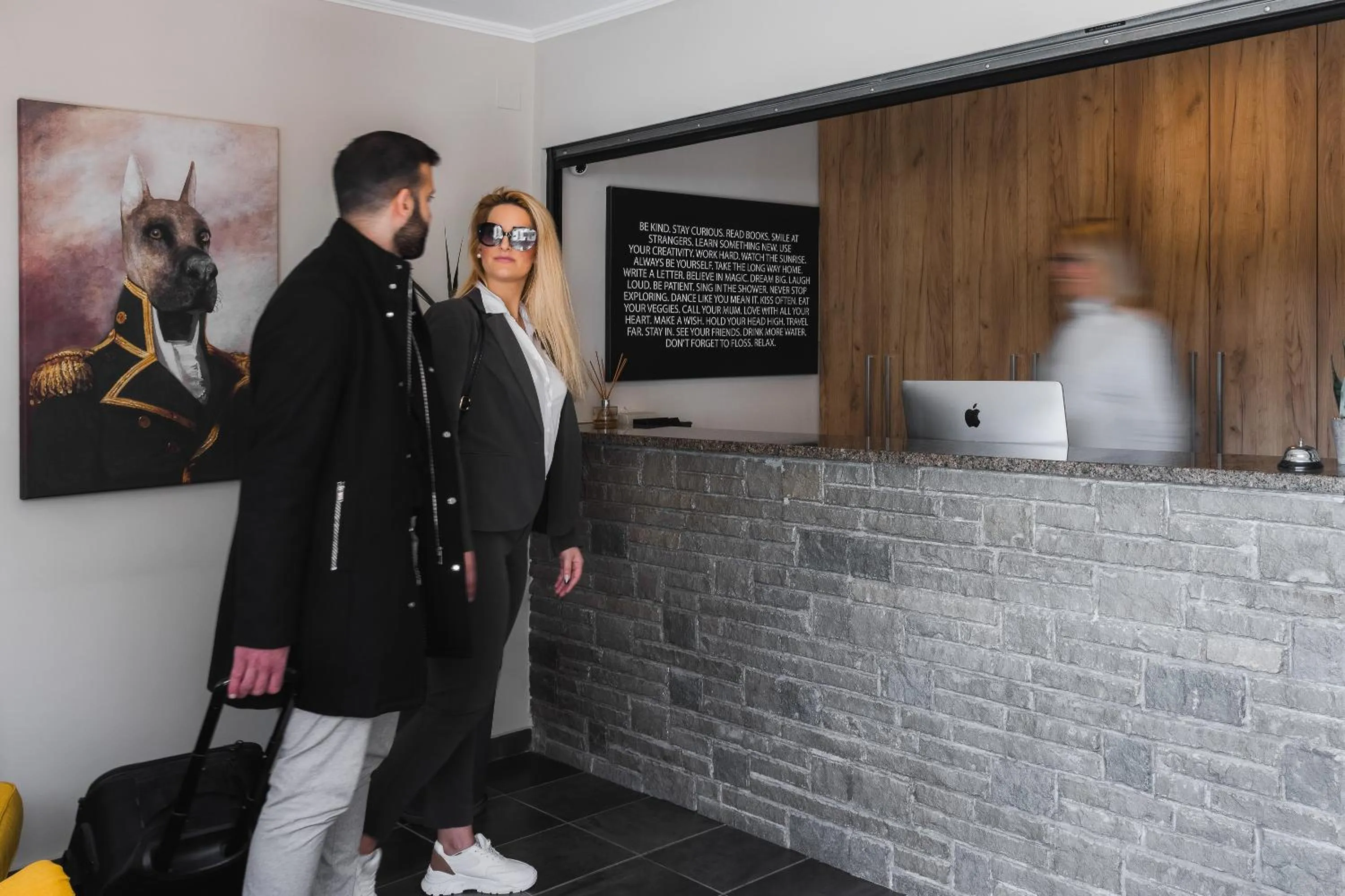 Lobby or reception in Akti Hotel Ioannina