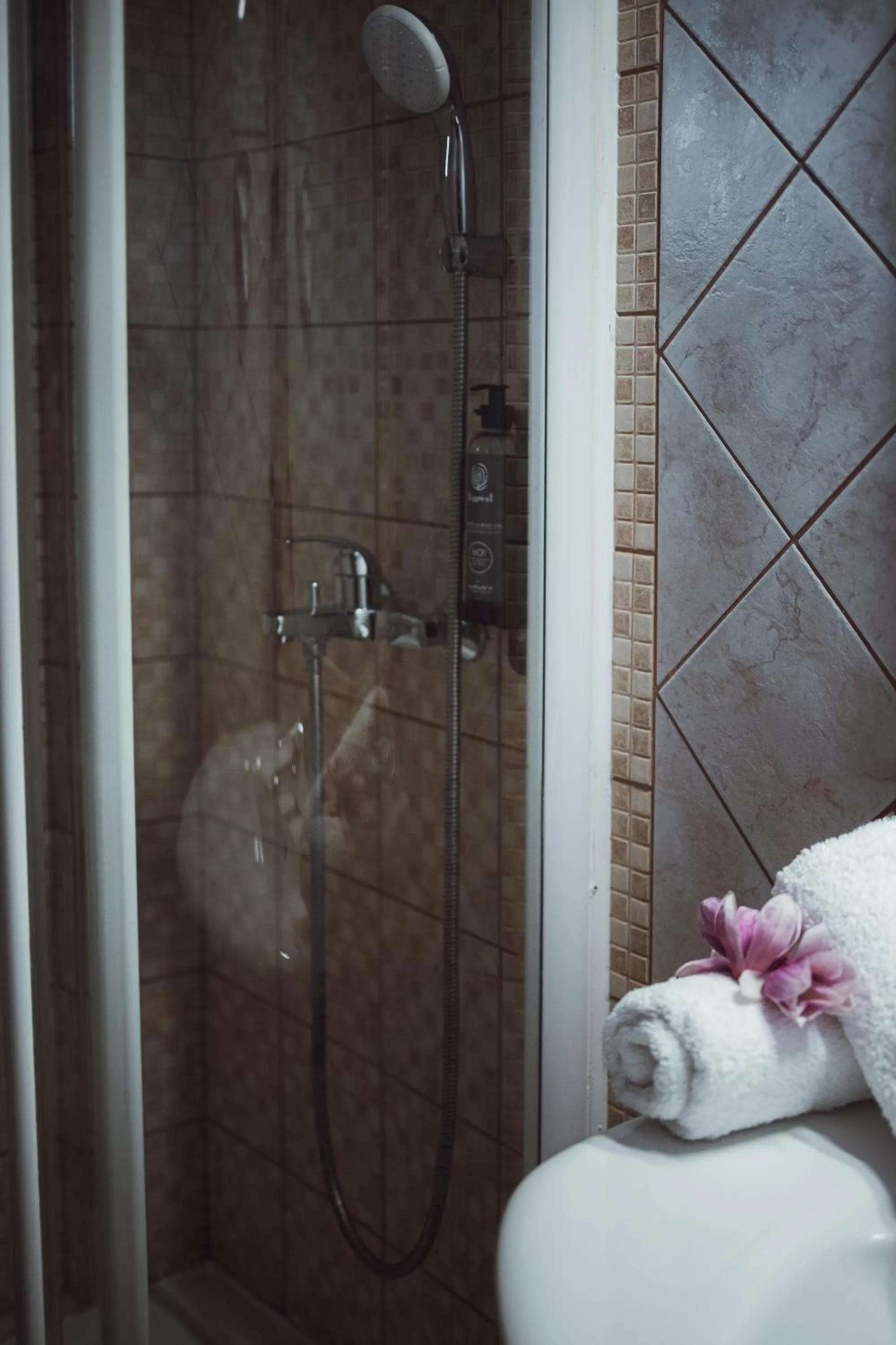 Shower in Akti Hotel Ioannina