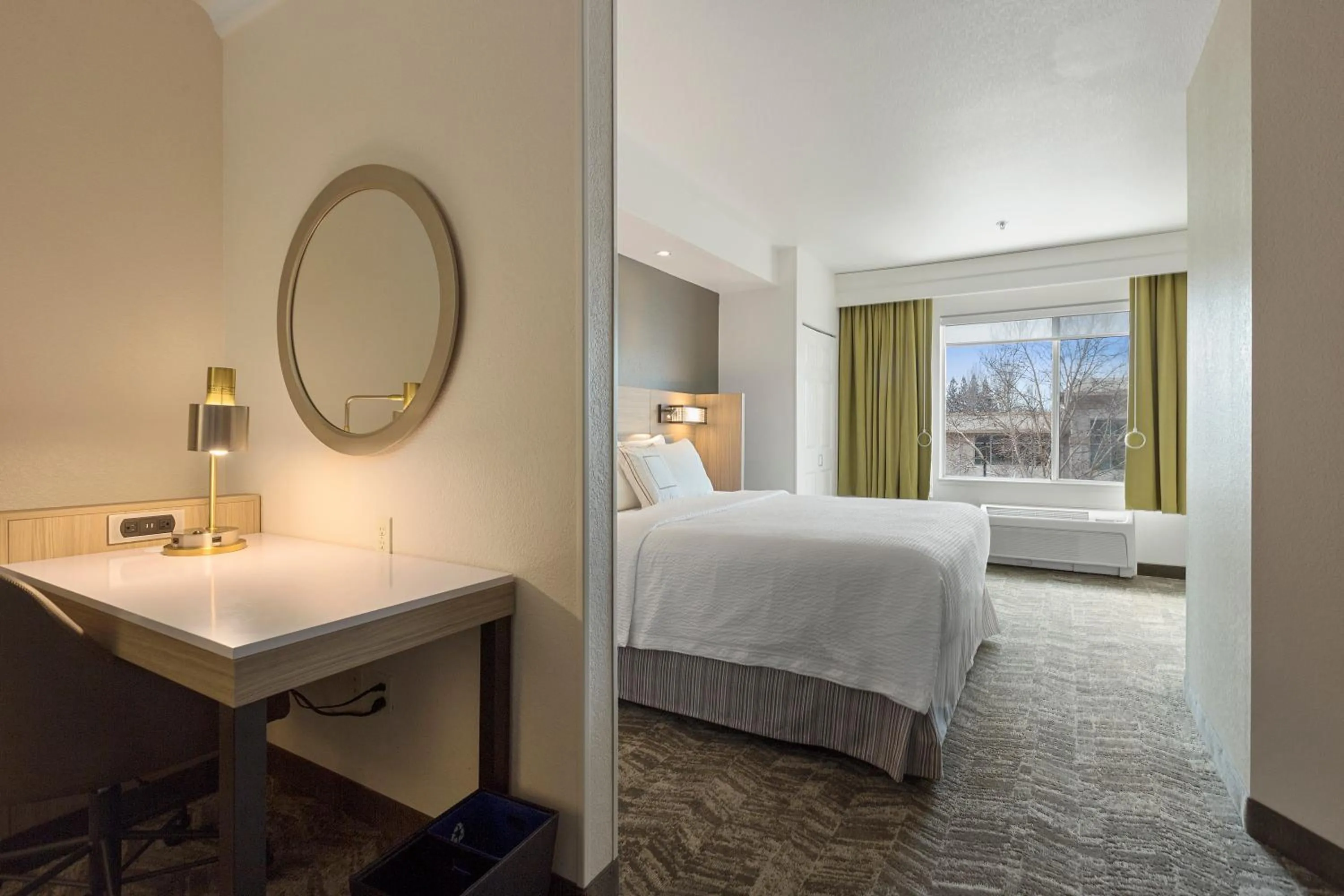 Bedroom, Bed in SpringHill Suites by Marriott Sacramento Natomas