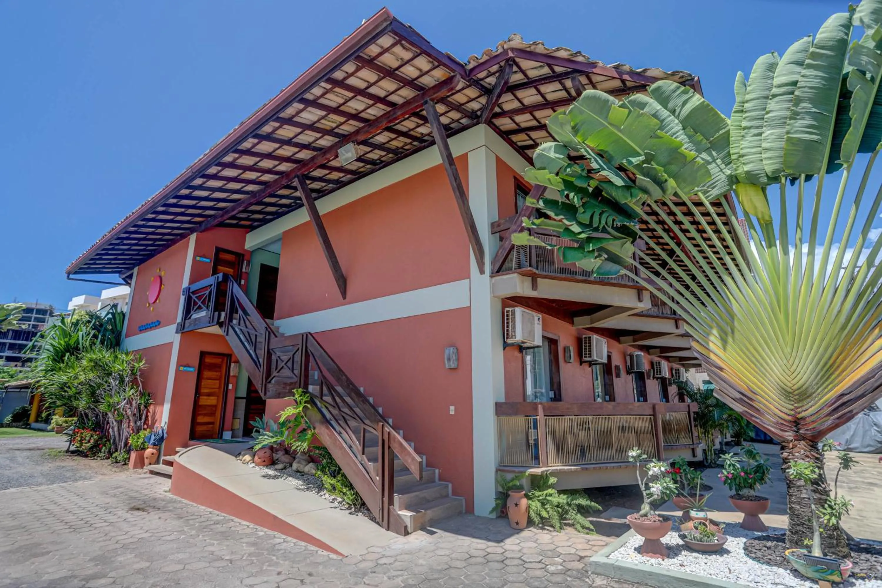 Property building in Pousada Praia Bela