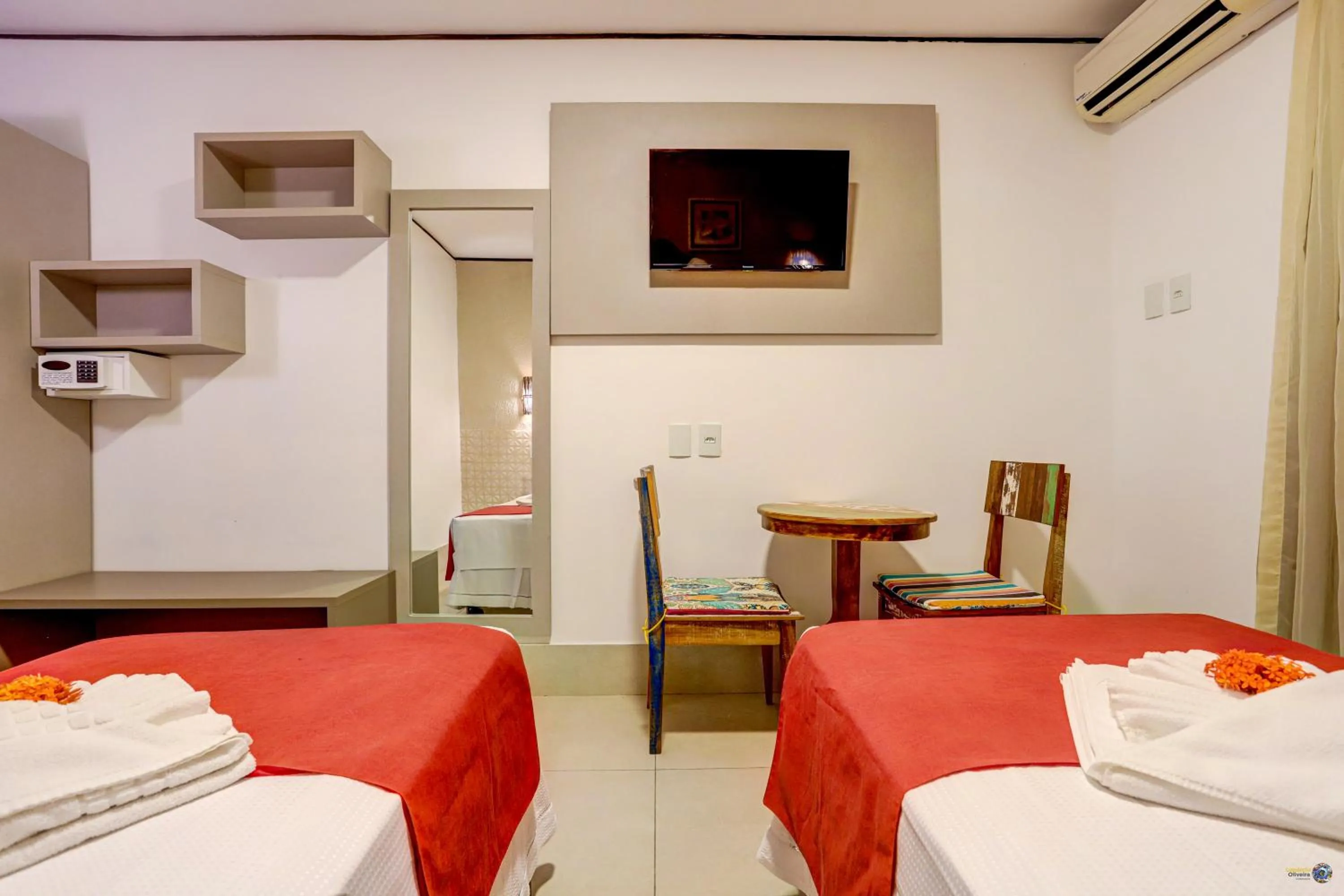 Bed in Pousada Praia Bela