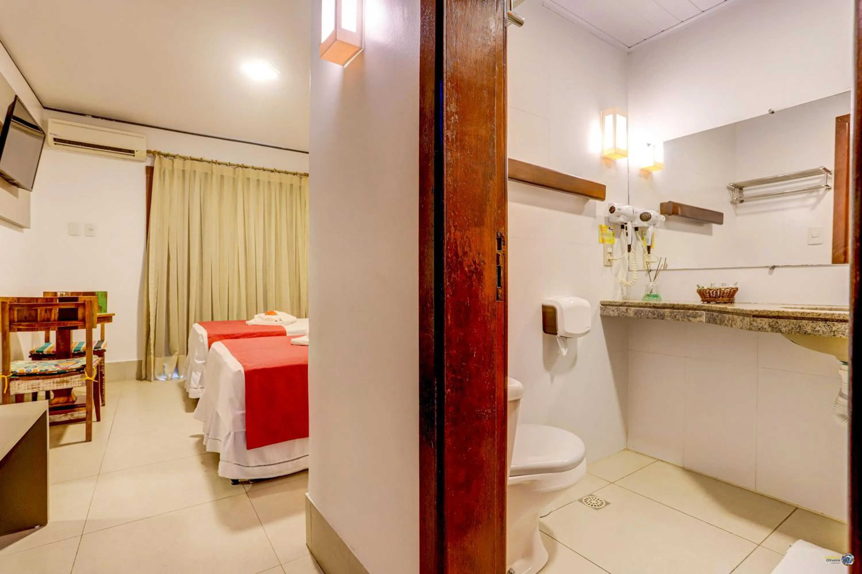 Toilet in Pousada Praia Bela