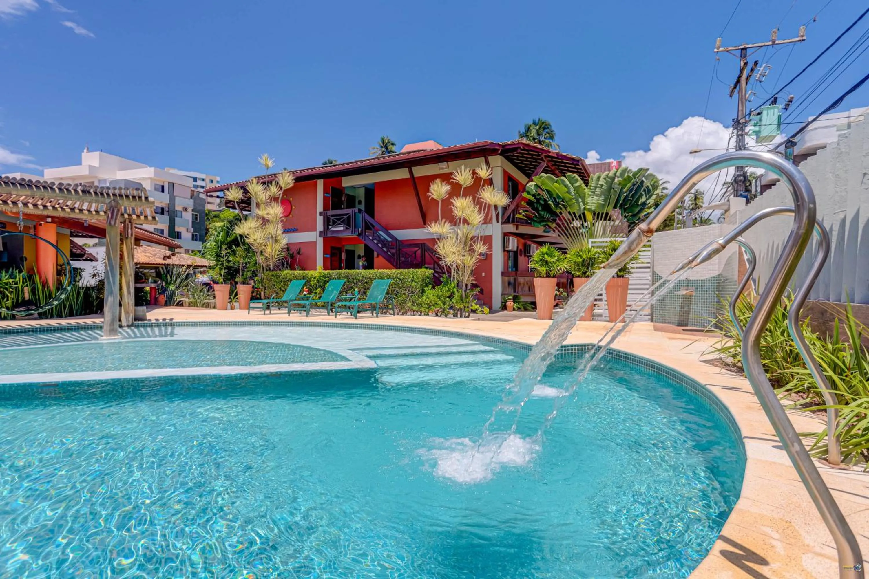 Property building in Pousada Praia Bela