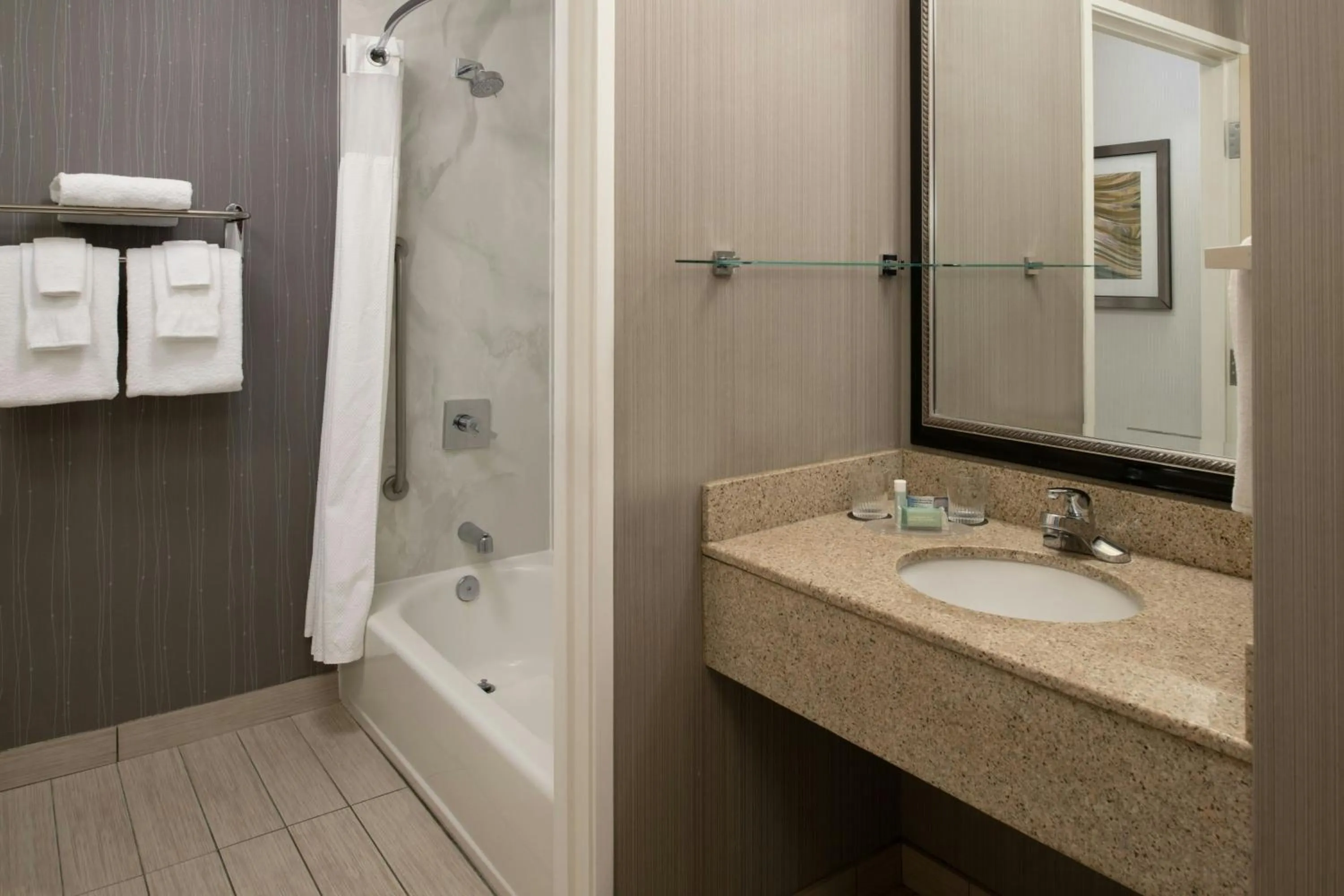 Bathroom in Courtyard by Marriott Vacaville