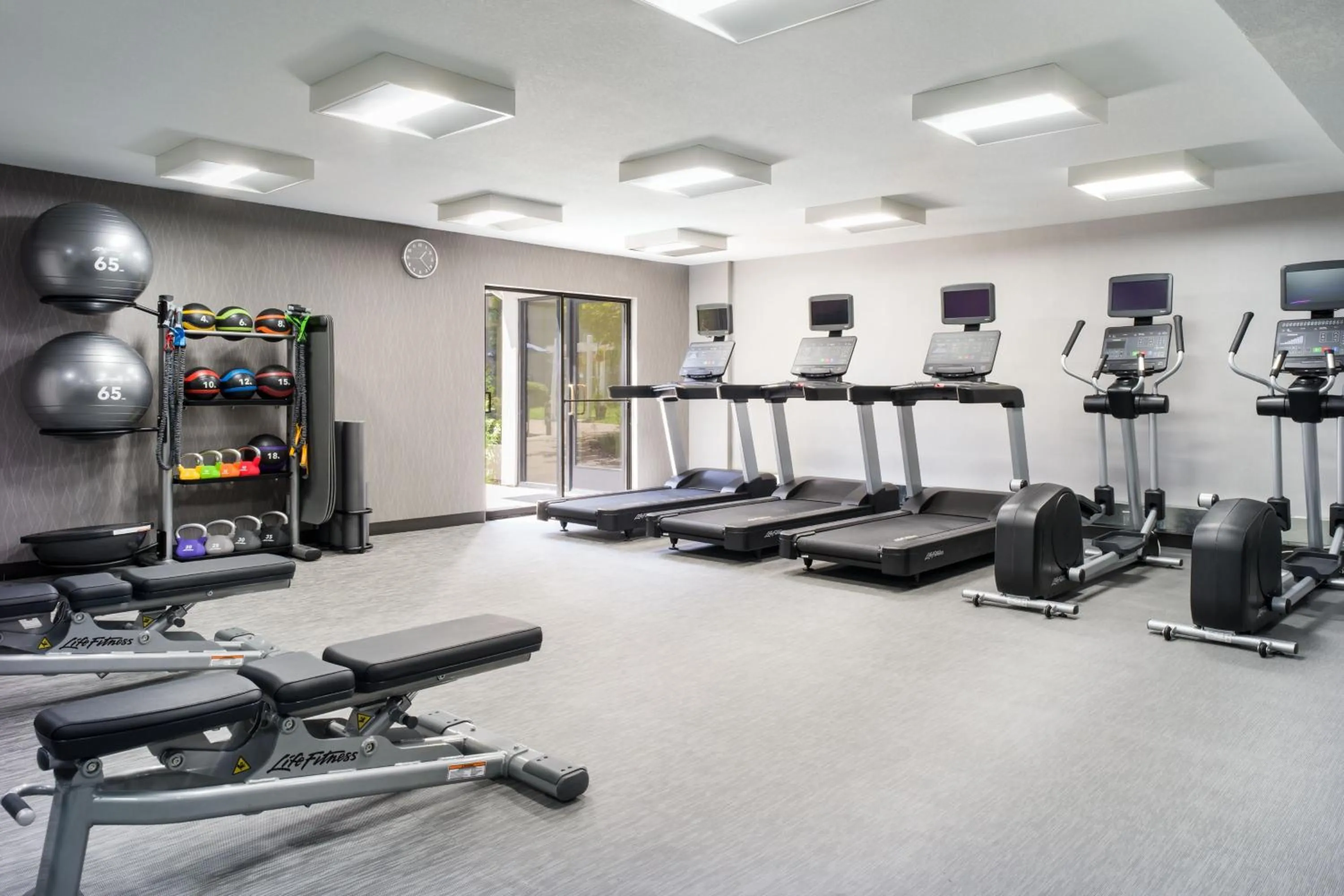 Fitness centre/facilities in Courtyard by Marriott Vacaville