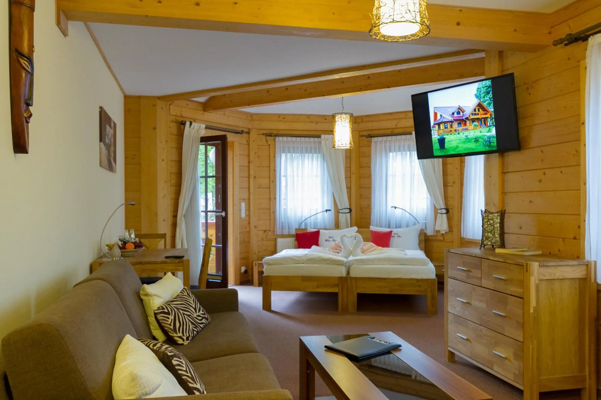 Photo of the whole room, Bed in Hotel & Restaurant Wilder Eber