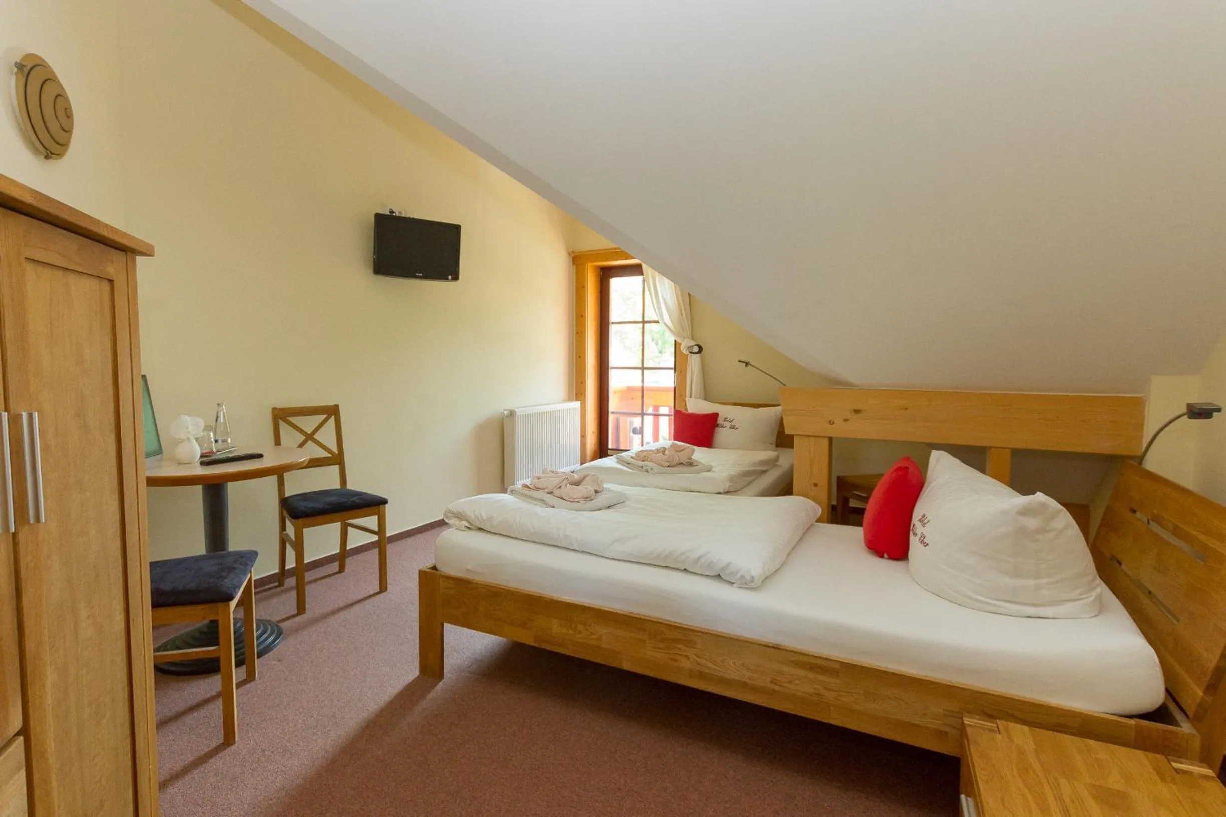 Bed in Hotel & Restaurant Wilder Eber