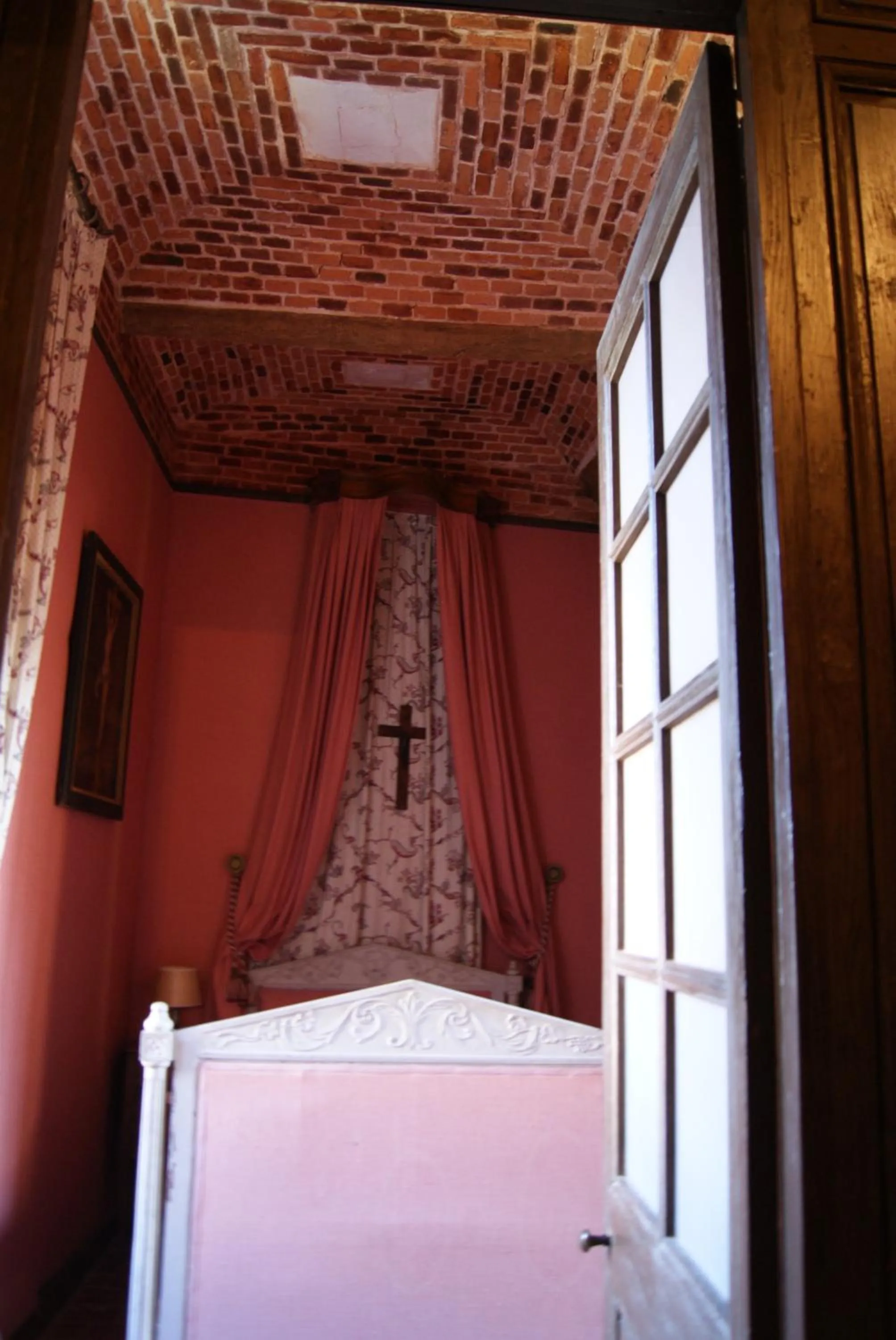 Bedroom, Bed in Chateau du Blanc Buisson