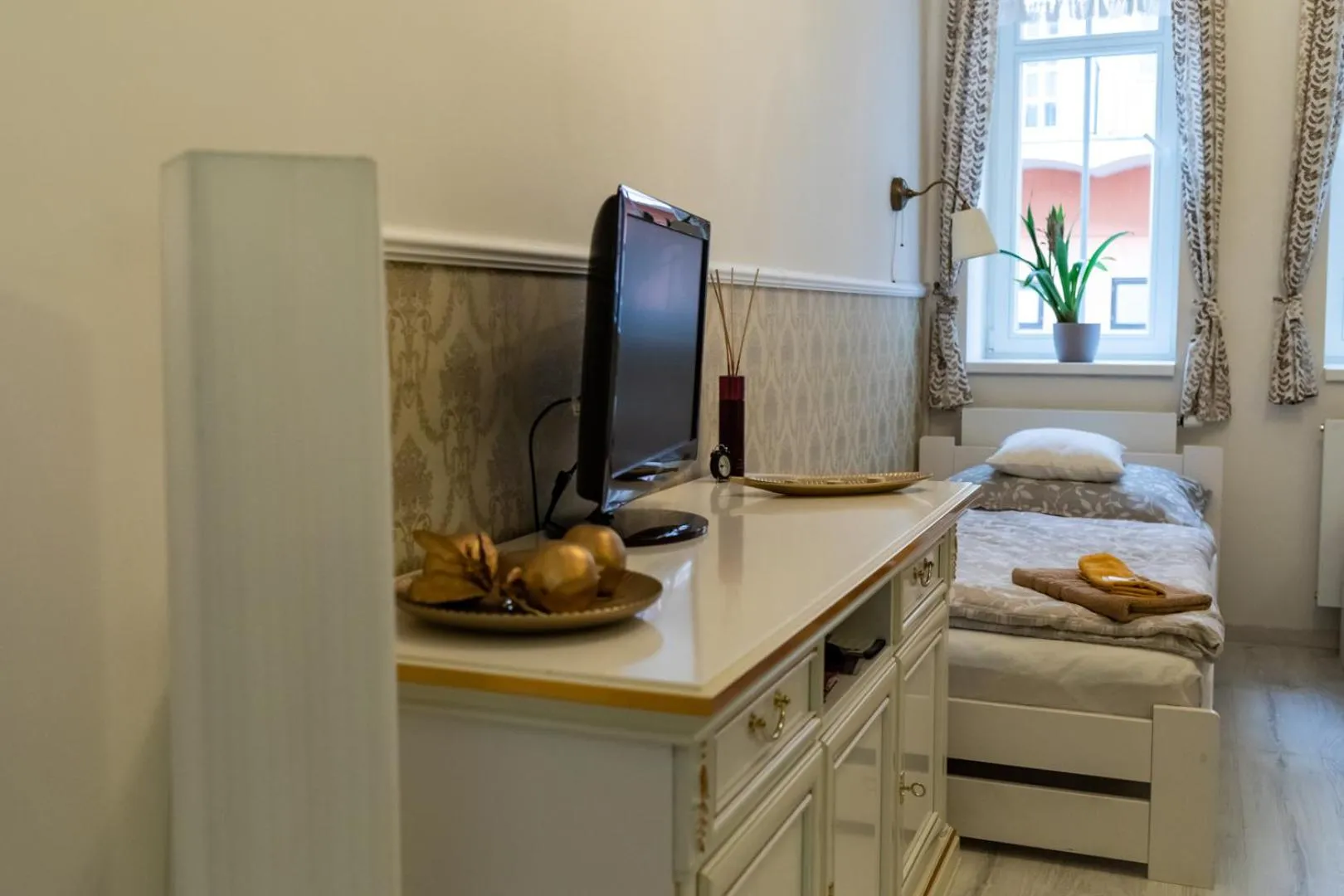 Living room in Studio near Congress Centre II.