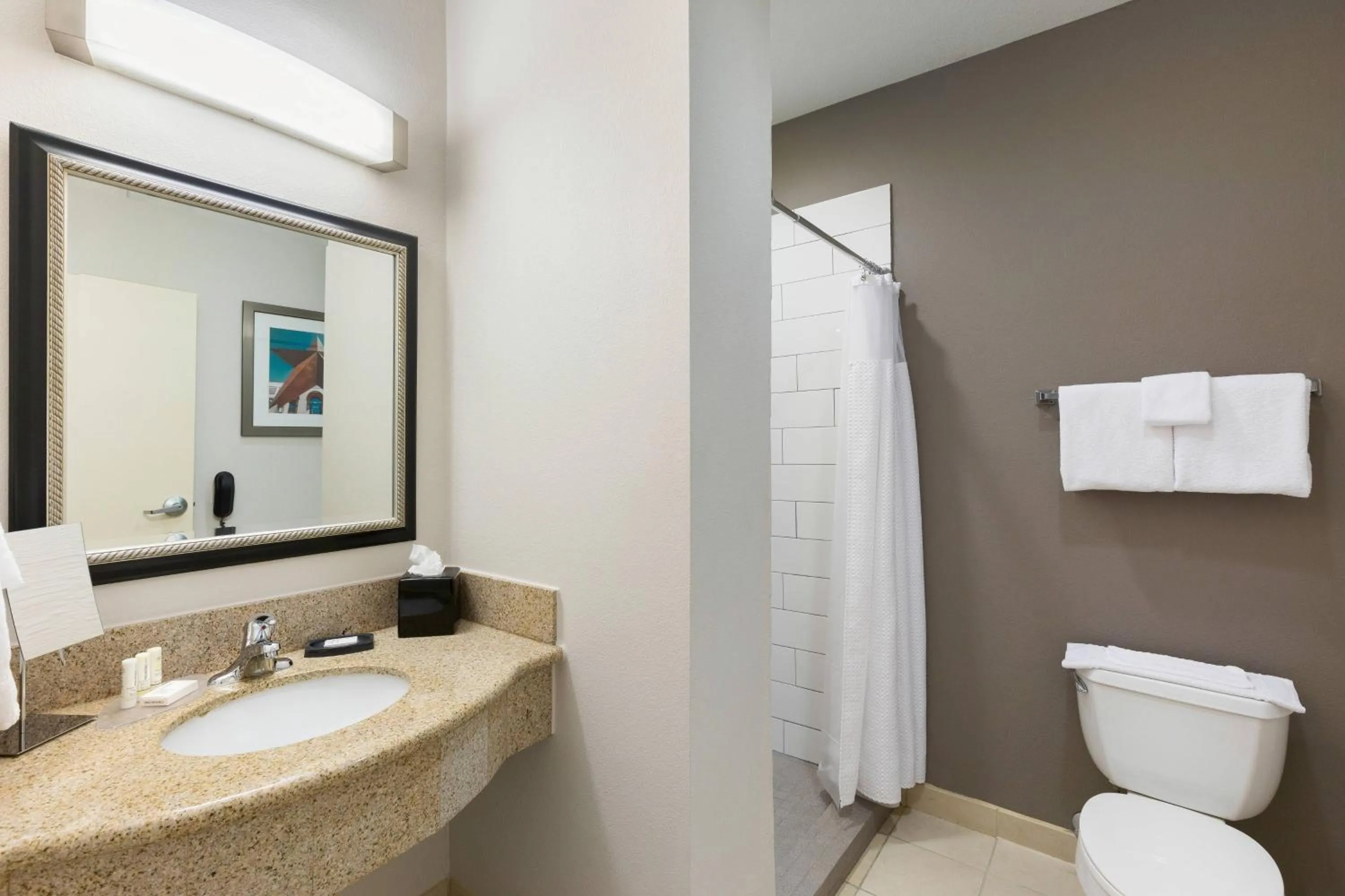 Bathroom in Courtyard by Marriott San Antonio North Stone Oak At Legacy