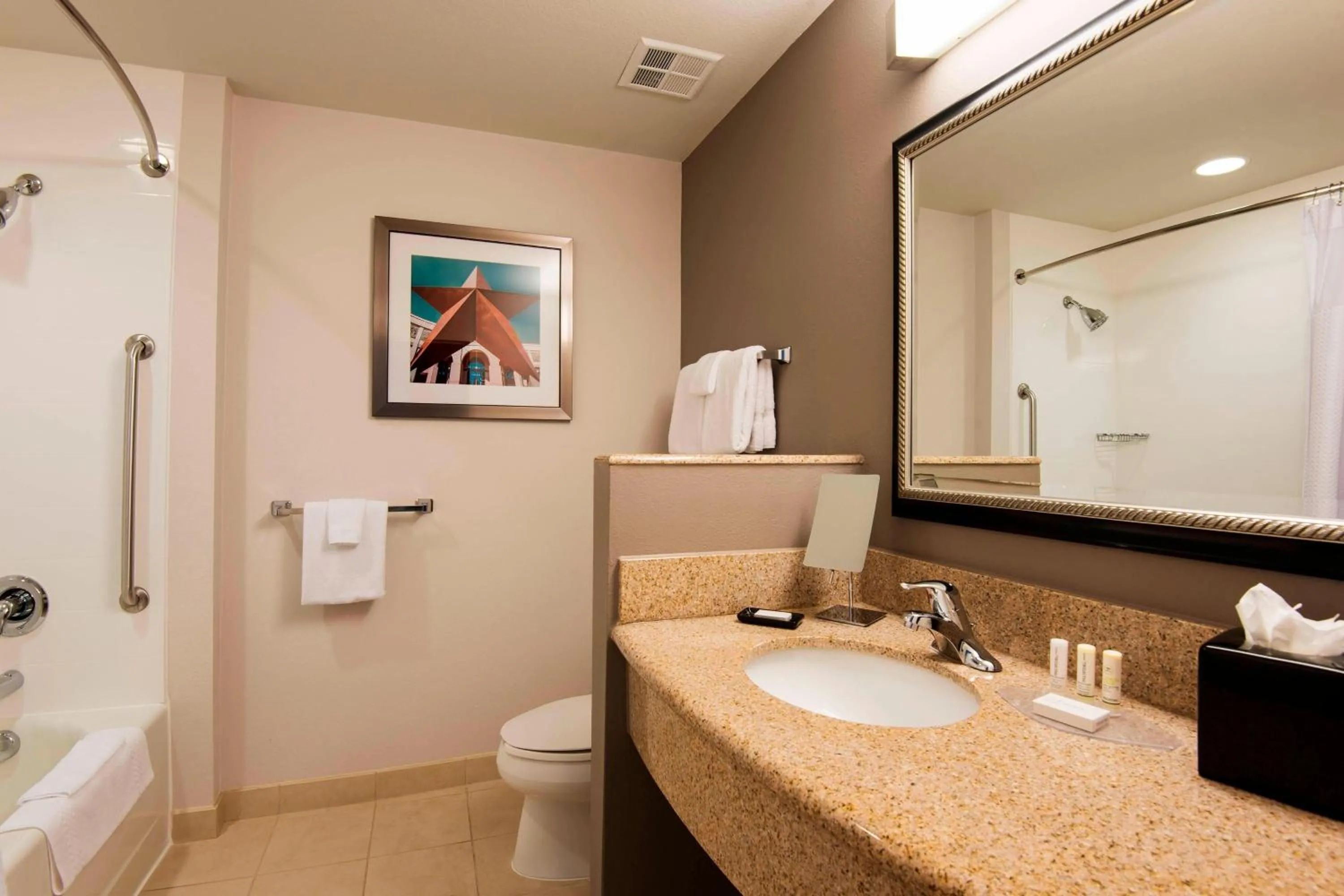 Bathroom in Courtyard by Marriott San Antonio North Stone Oak At Legacy
