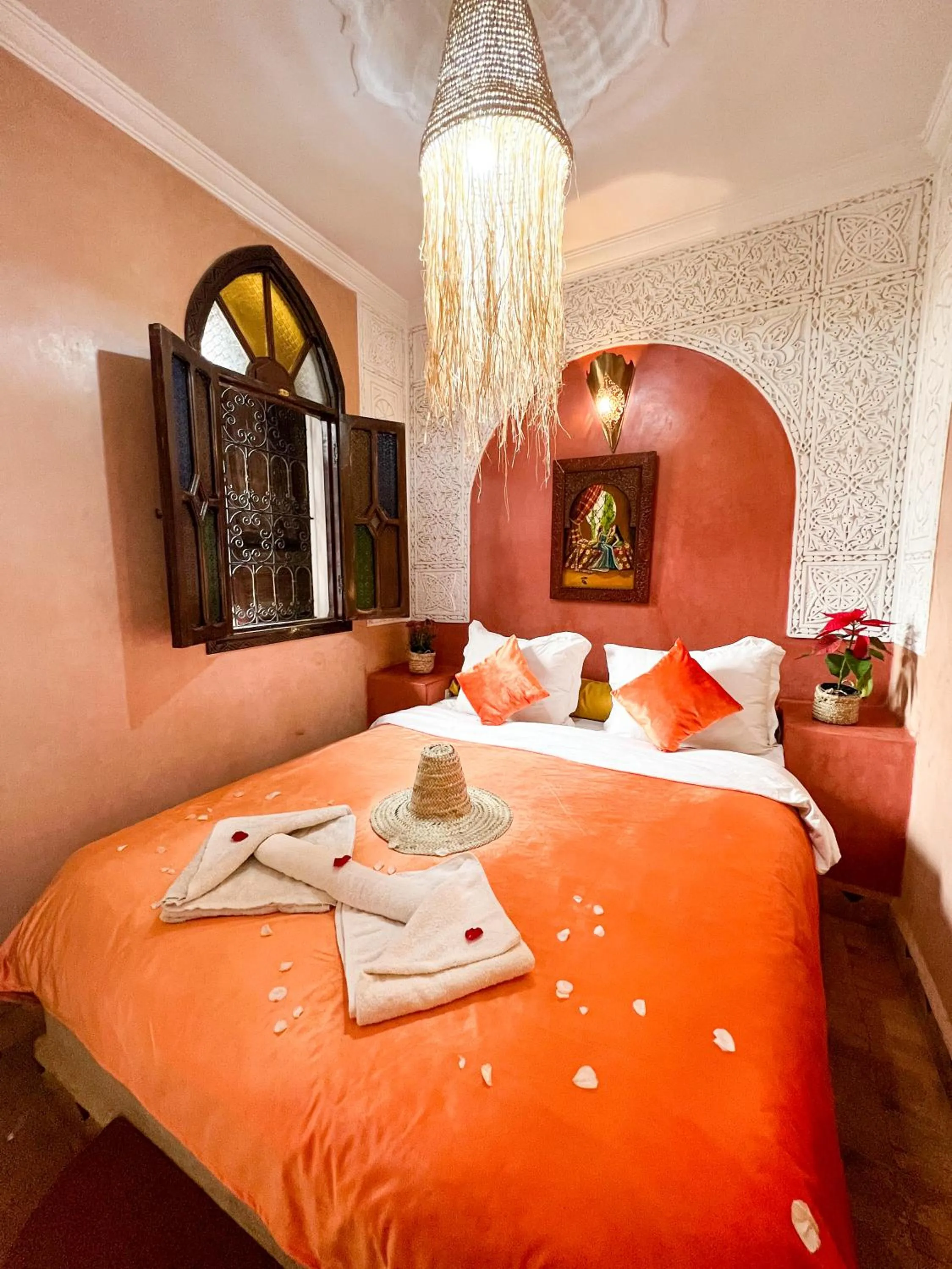 Bed in Riad Elli Marrakech