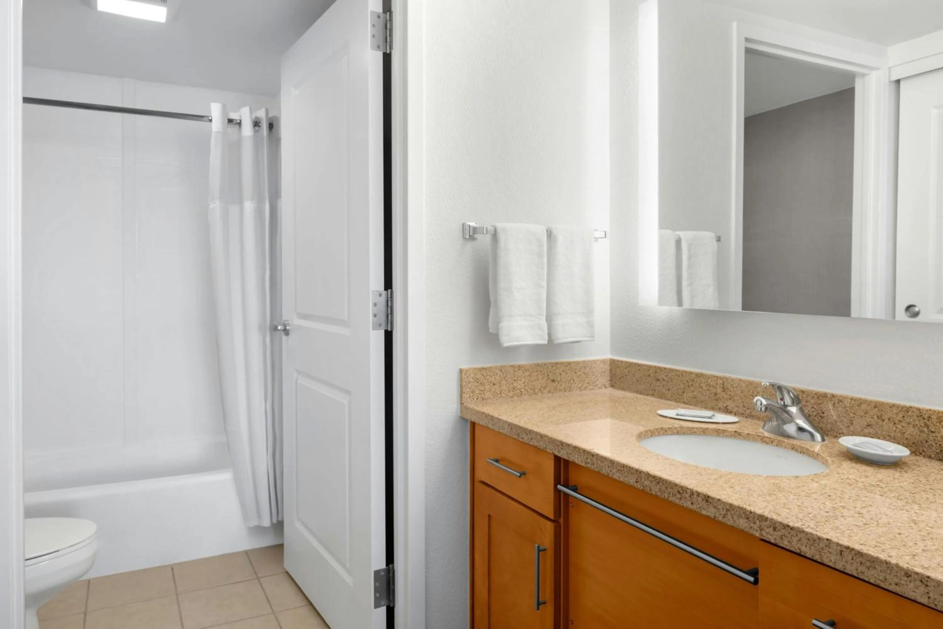 Bathroom in Residence Inn by Marriott San Antonio Six Flags at The RIM