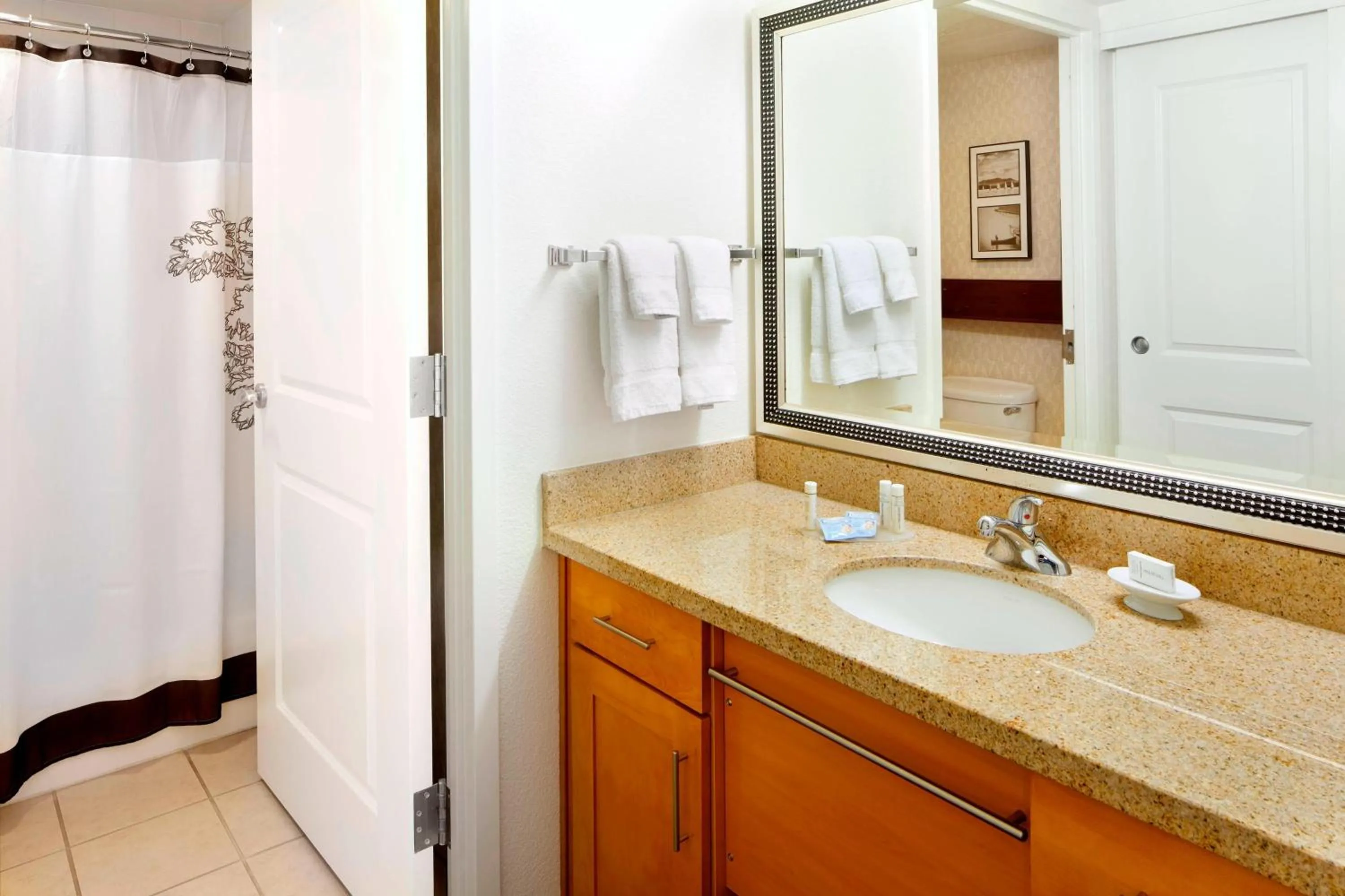 Bathroom in Residence Inn by Marriott San Antonio Six Flags at The RIM